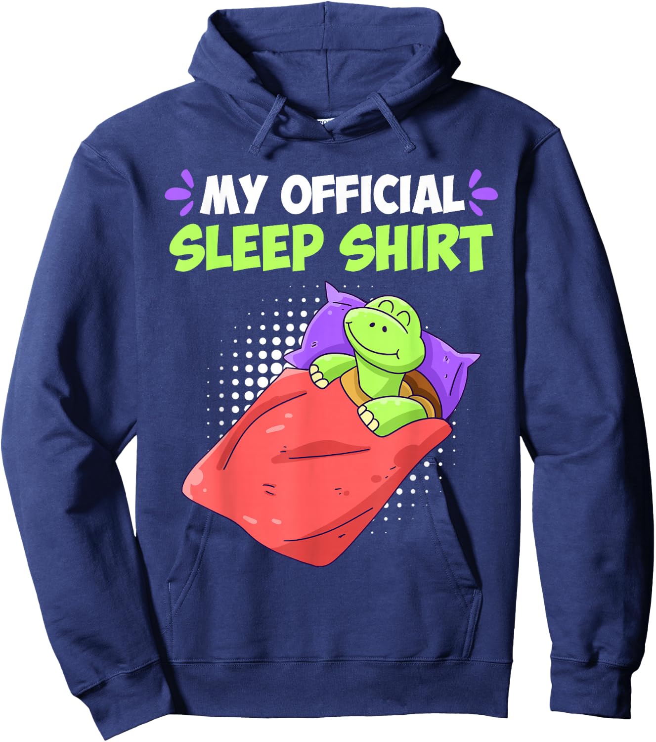 My sleep shirt Turtle Hoodie - Hoodie | Navy