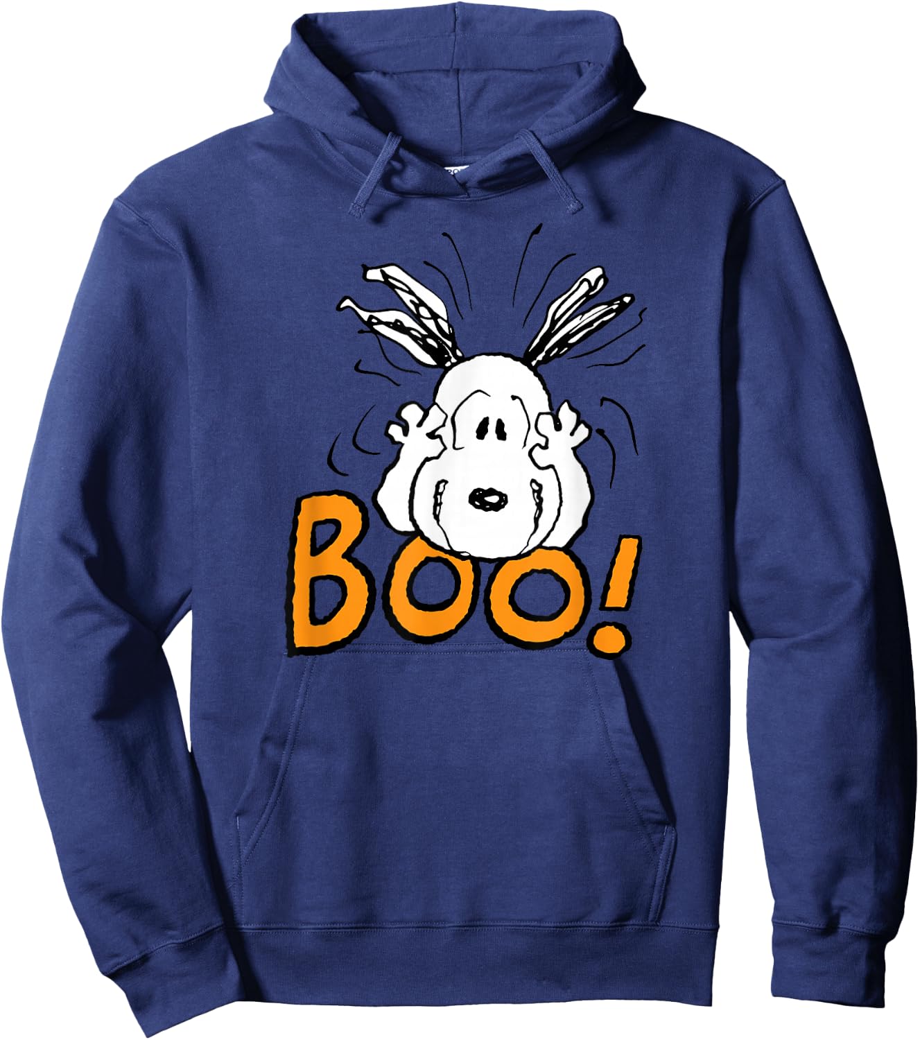 Peanuts Halloween Snoopy Boo Hoodie - Hoodie | Navy