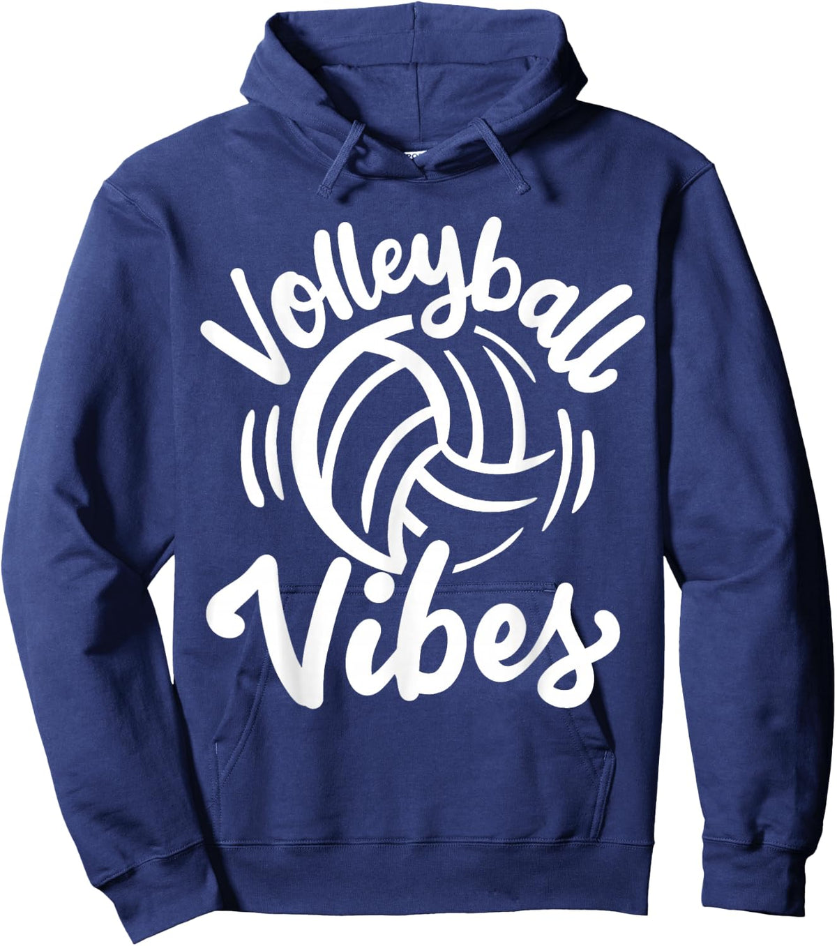 Volleyball Vibes for Girls Women Hoodie - Hoodie | Navy