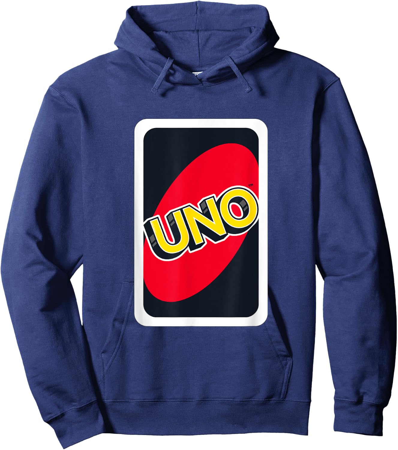 UNO - Logo Card Hoodie - Hoodie | Navy