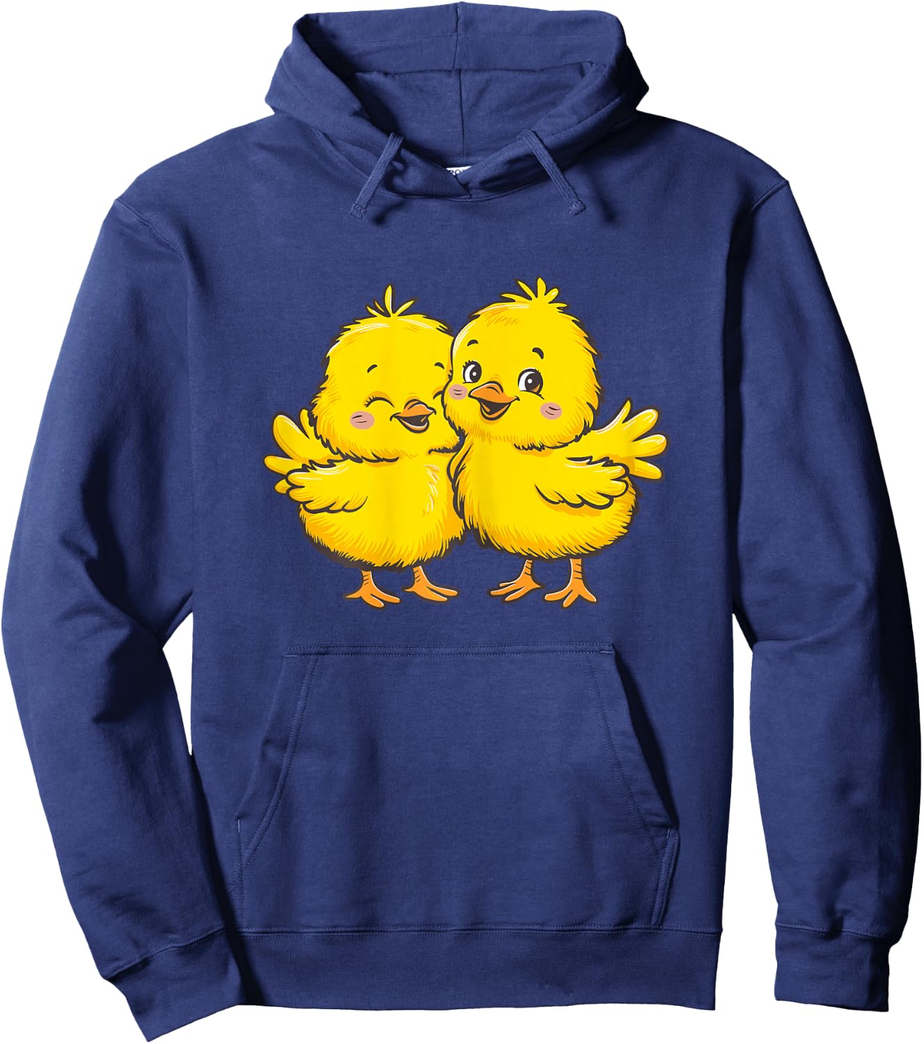 Baby Chicken Chick Farmer Farm Girl Hoodie - Hoodie | Navy