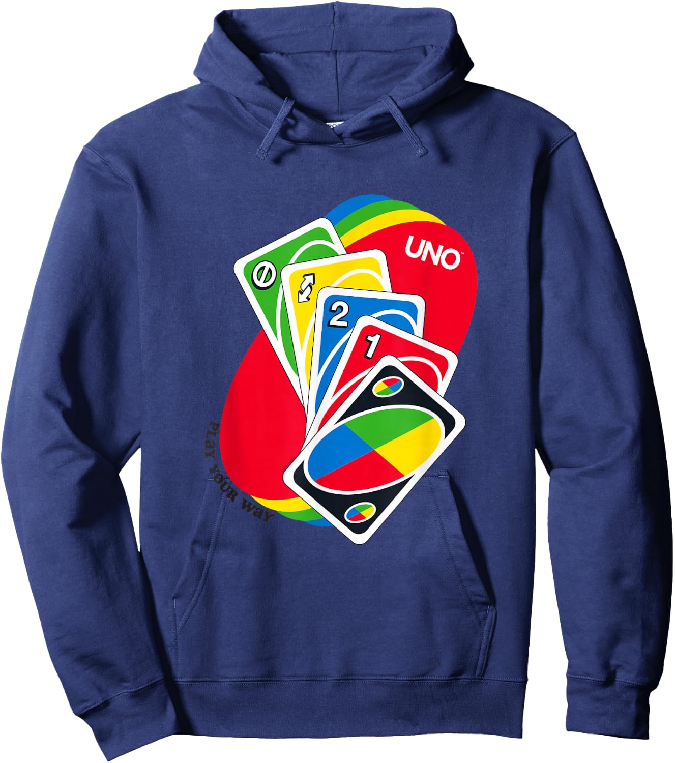 UNO - Play Your Way Hoodie - Hoodie | Navy