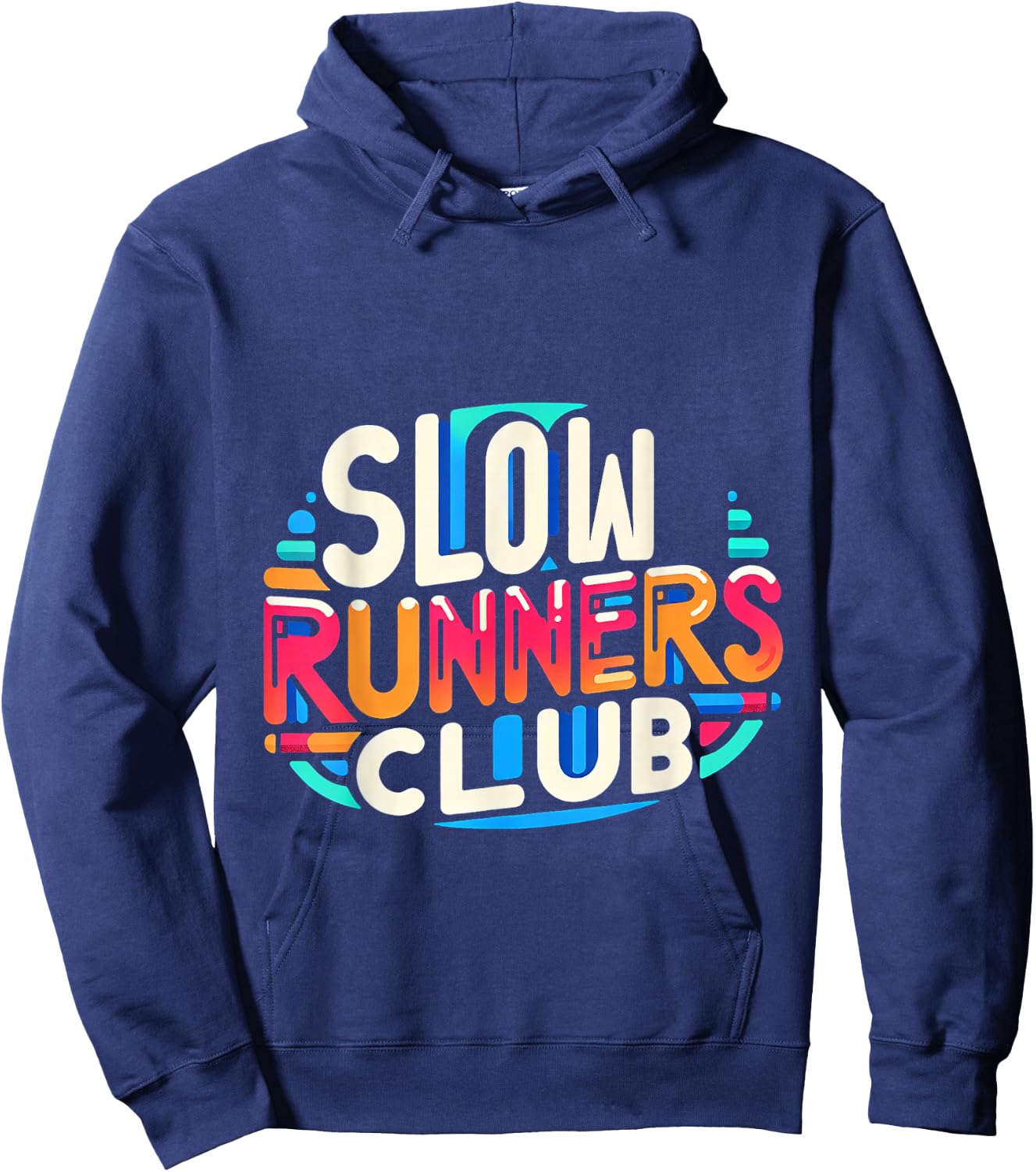 Slow Runners Club Hoodie - Hoodie | Navy