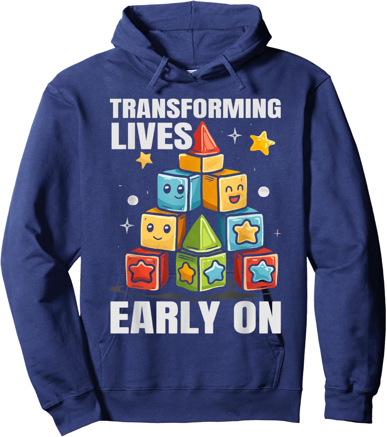 Early Intervention Specialist Job Profession Hoodie - Hoodie | Navy