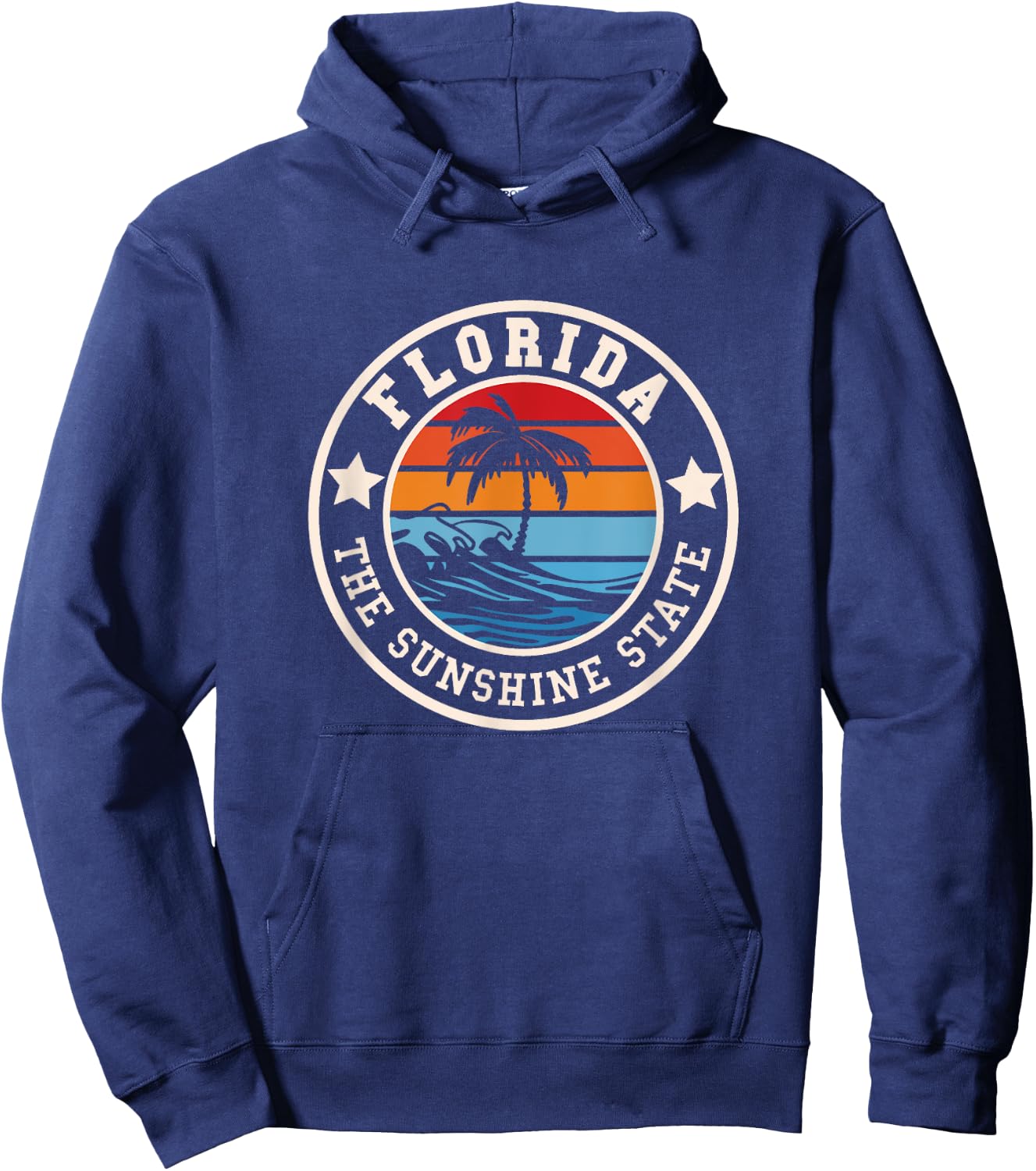 FLORIDA - Retro / Throwback Design - Classic Hoodie - Hoodie | Navy
