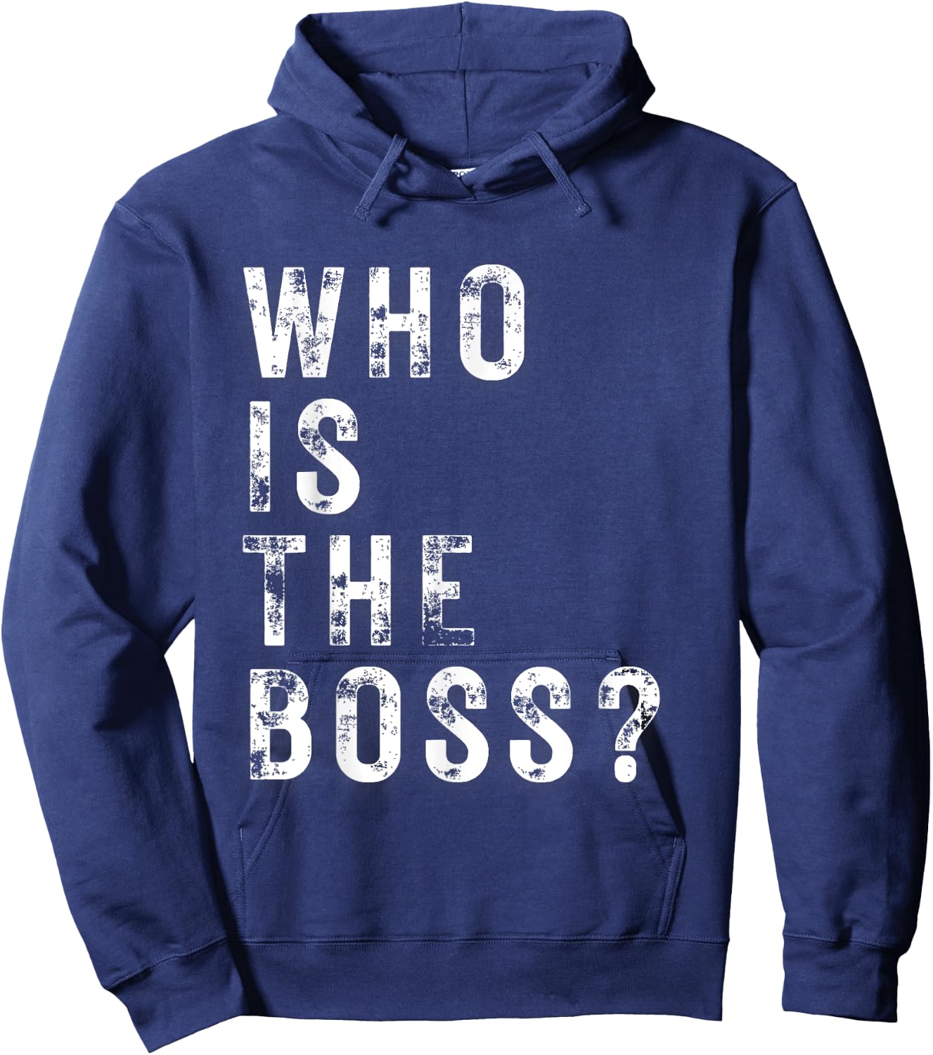 Who is the Boss Hoodie - Hoodie | Navy
