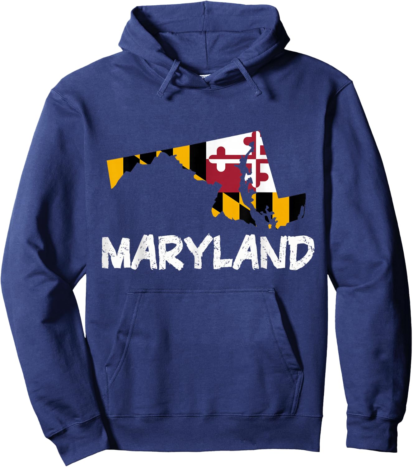 Cool Maryland State Hoodie - Hoodie | Navy