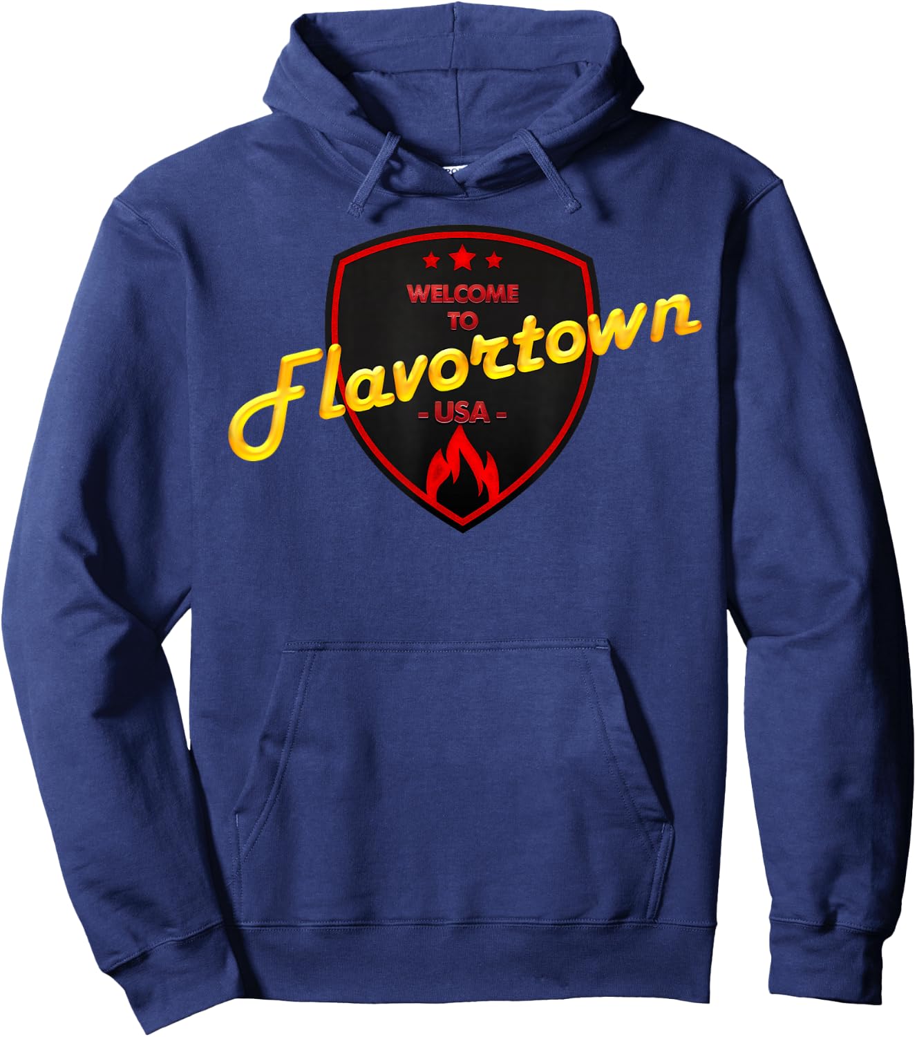 Flavortown Food Culture Hoodie - Hoodie | Navy