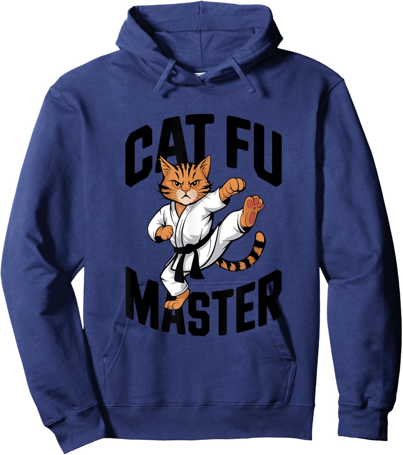 Funny Cat Women Girls Kids Hoodie - Hoodie | Navy