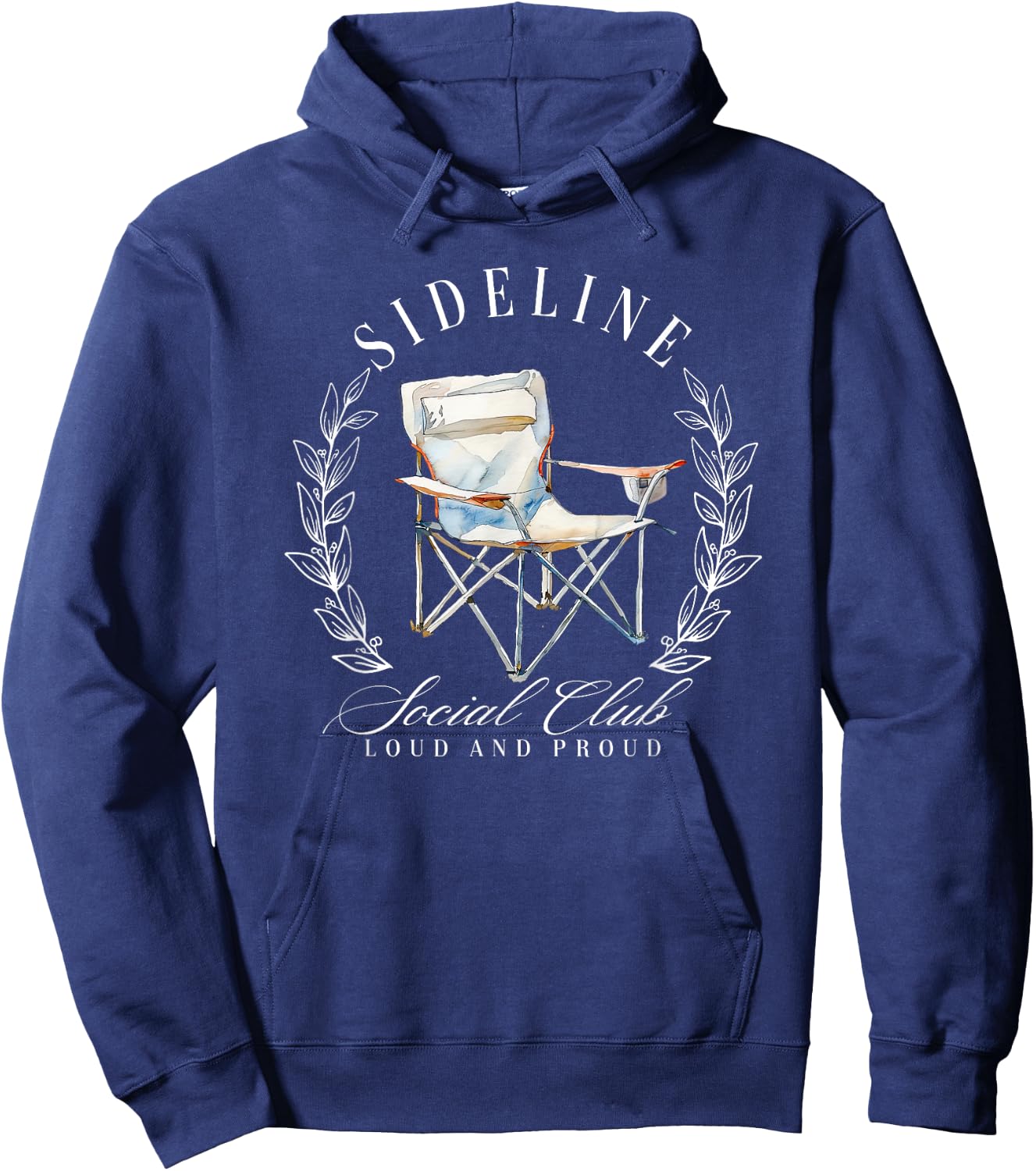 Sideline Social Club Hoodie - Hoodie | Navy