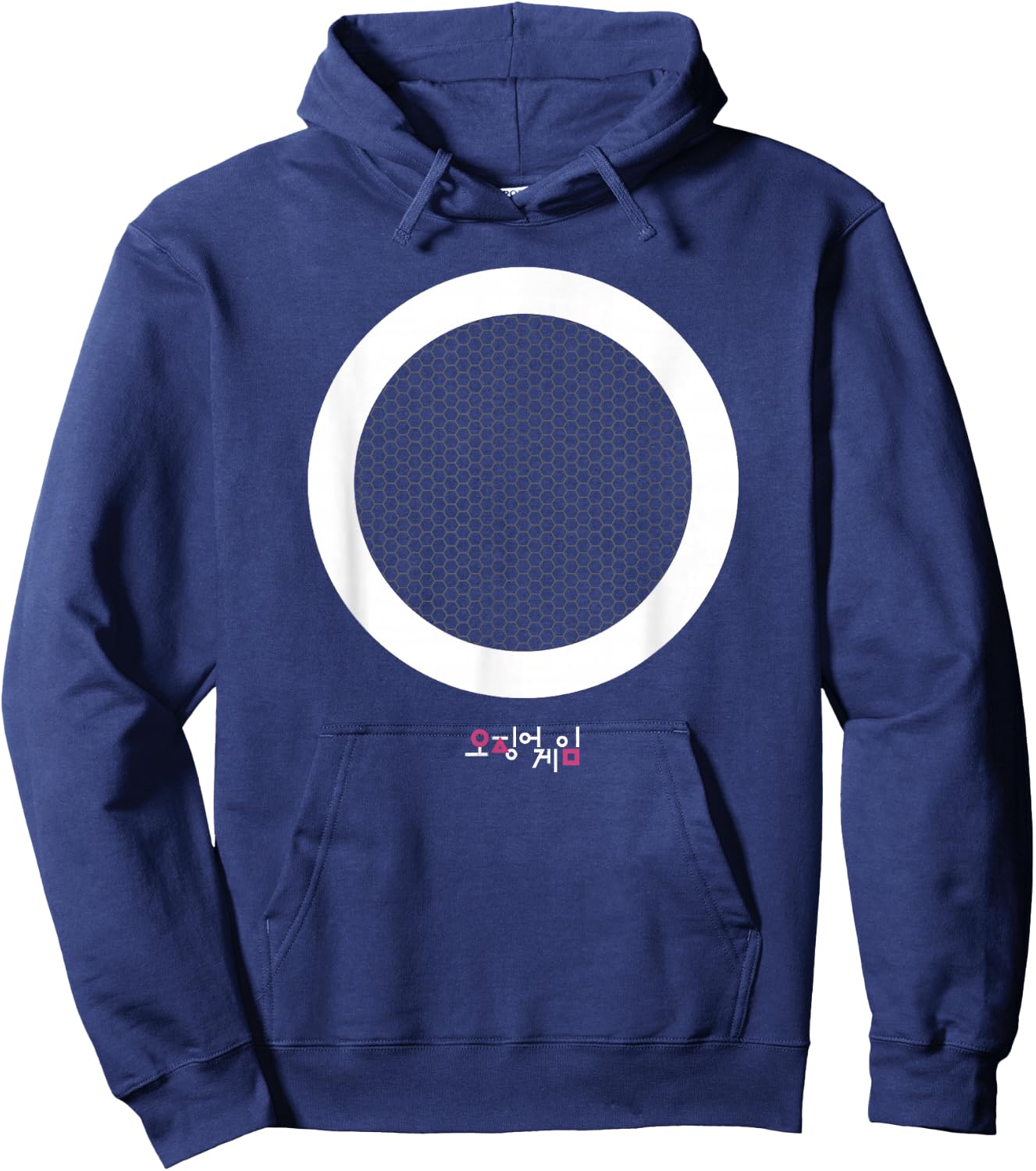 Squid Game Circle Logo Hoodie - Hoodie | Navy