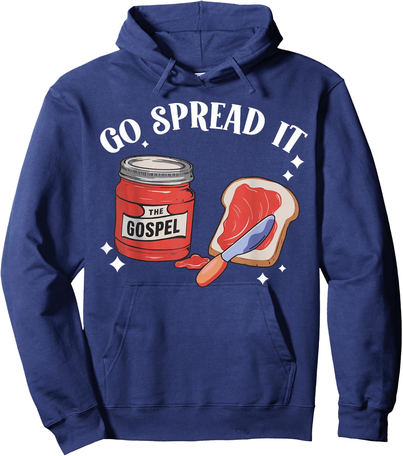 Go Spread It The Gospel Hoodie - Hoodie | Navy
