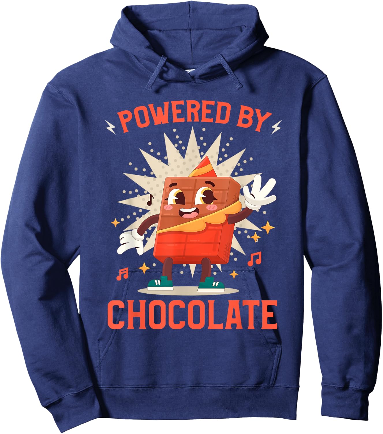 Quote Funny Chocolate Lover Chocolate Bars Hoodie - Hoodie | Navy
