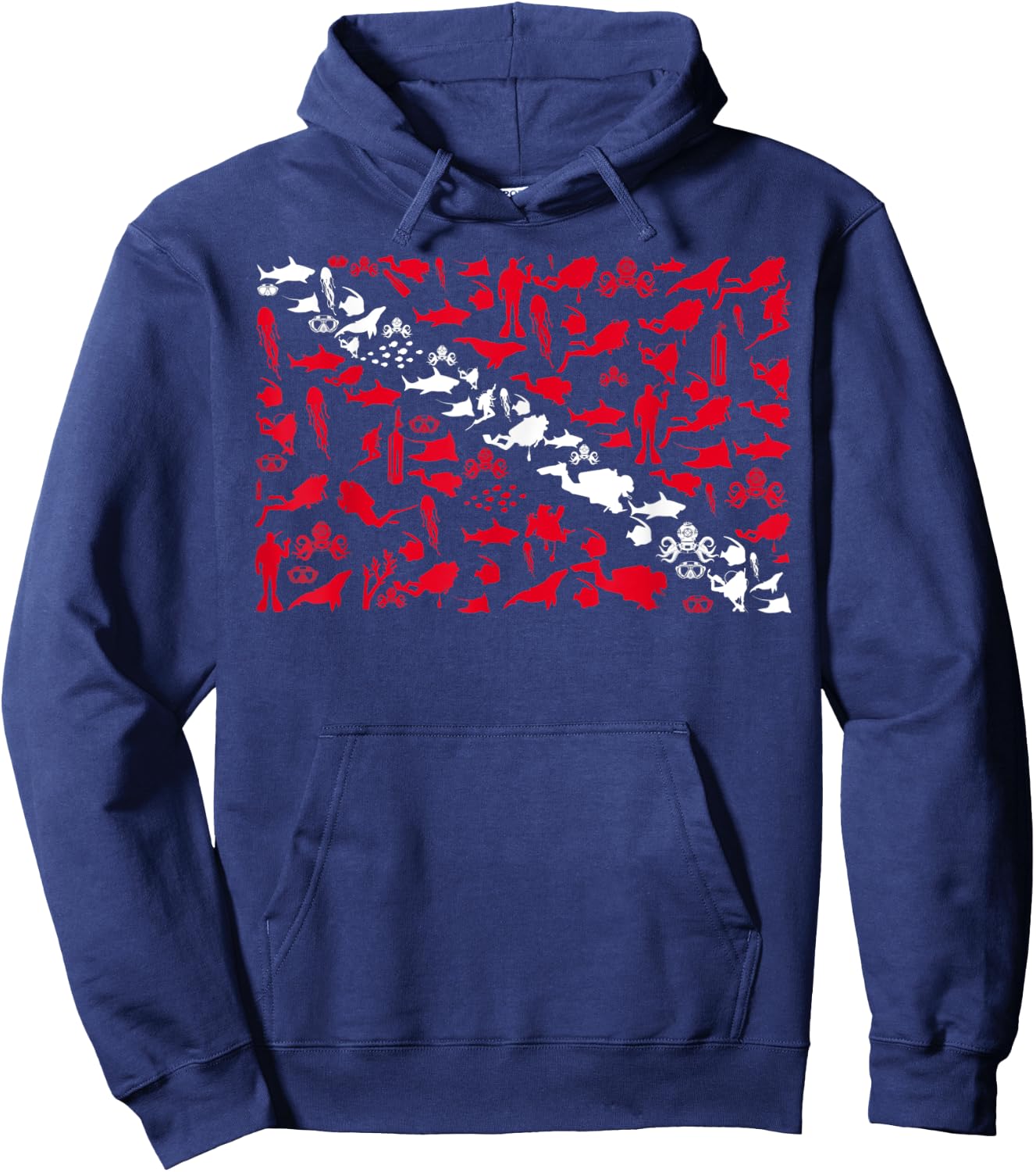 Funny Scuba Diving Ocean Driver Dive Hoodie - Hoodie | Navy