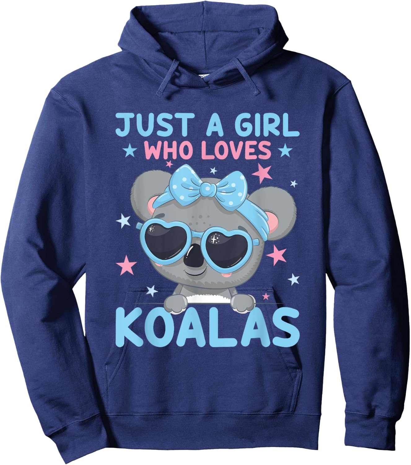 Just A Girl Who Loves Koalas Bear Koala Hoodie - Hoodie | Navy