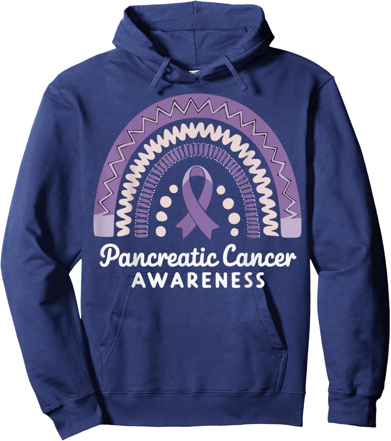 Pancreatic Cancer Awareness Hoodie - Hoodie | Navy