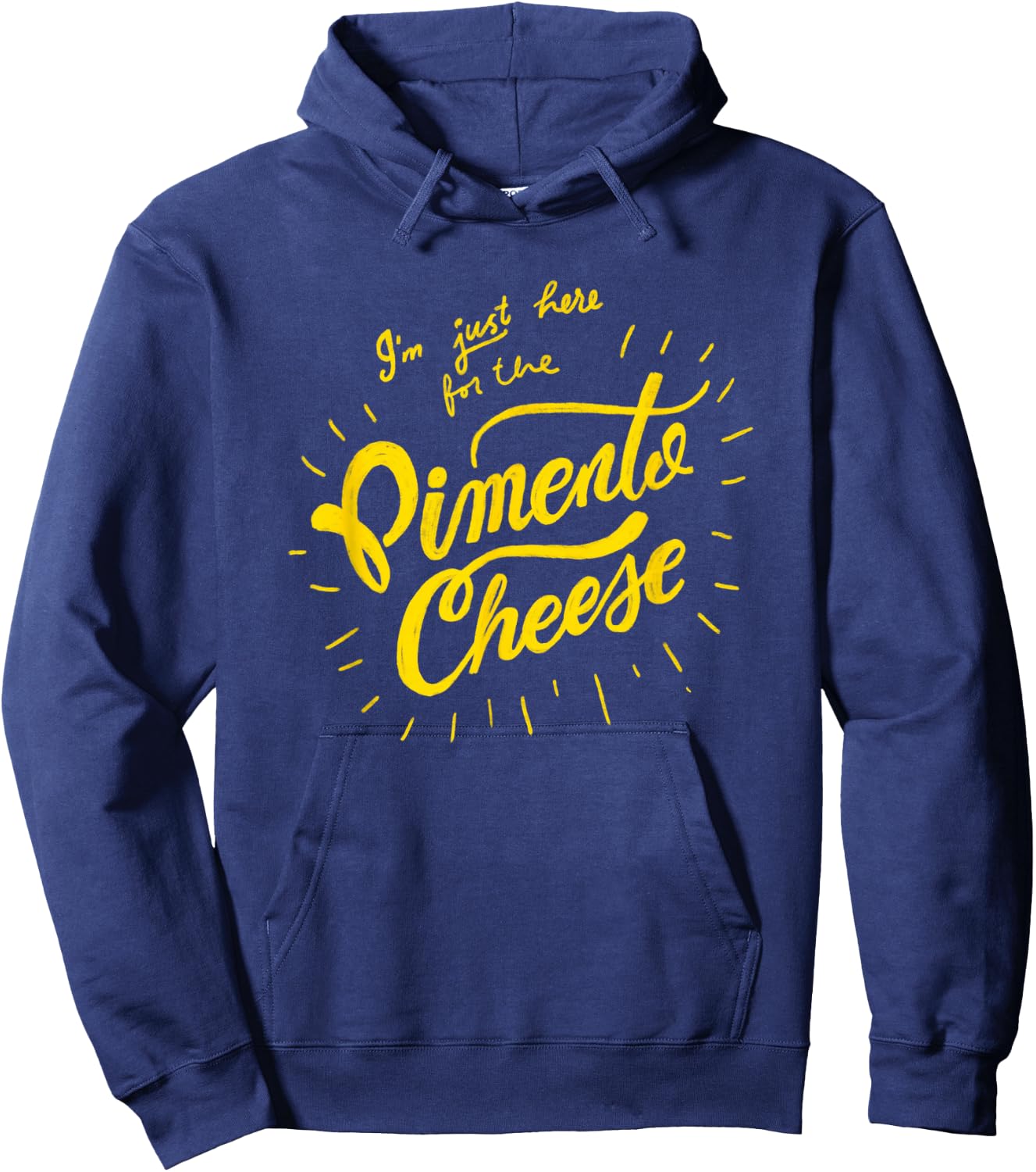 Pimento Cheese Sandwich Shirt - Funny Golfer's Hoodie - Hoodie | Navy