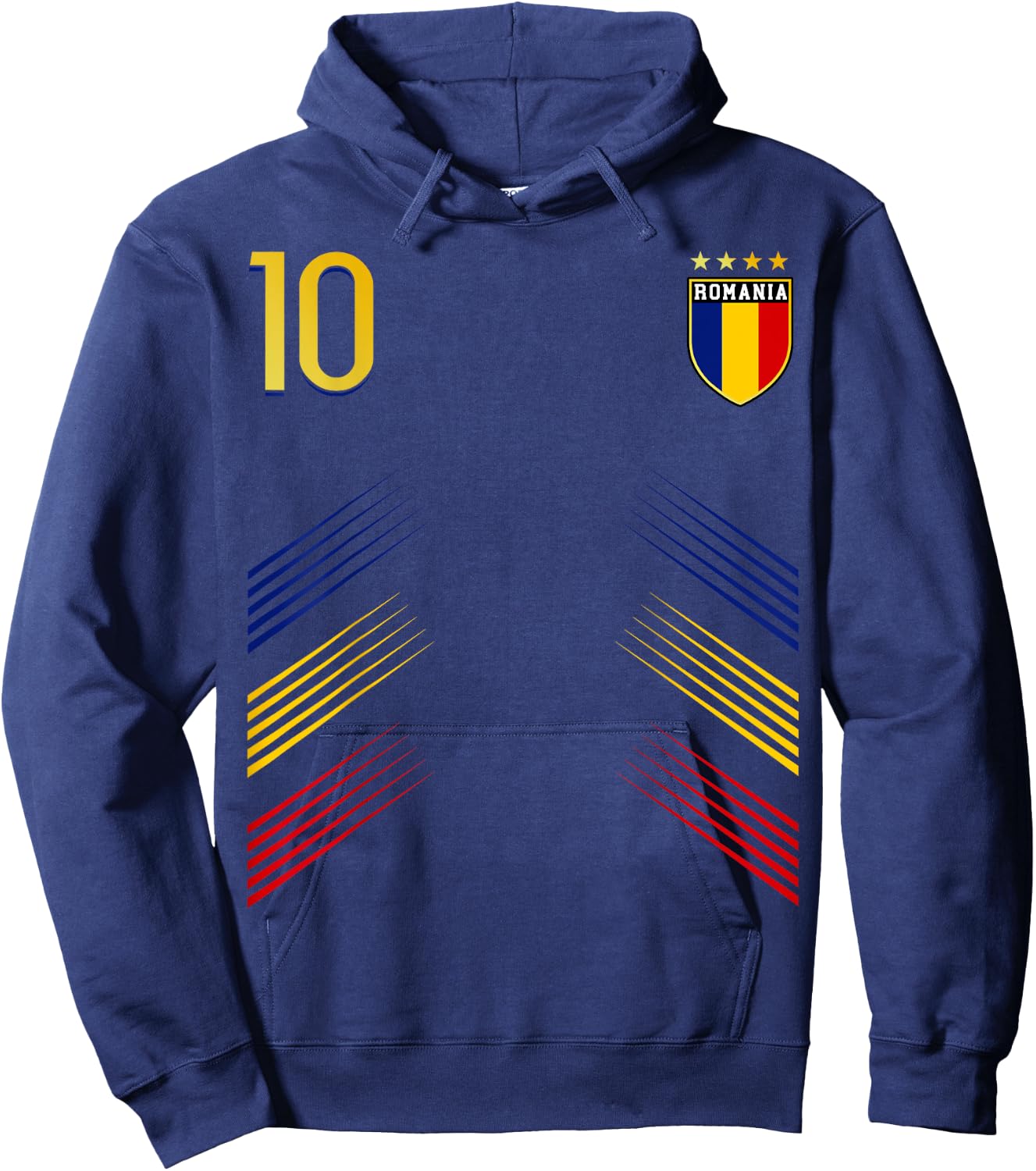 Romania Flag Romanian Pride Lovers Hoodie - Hoodie | Navy