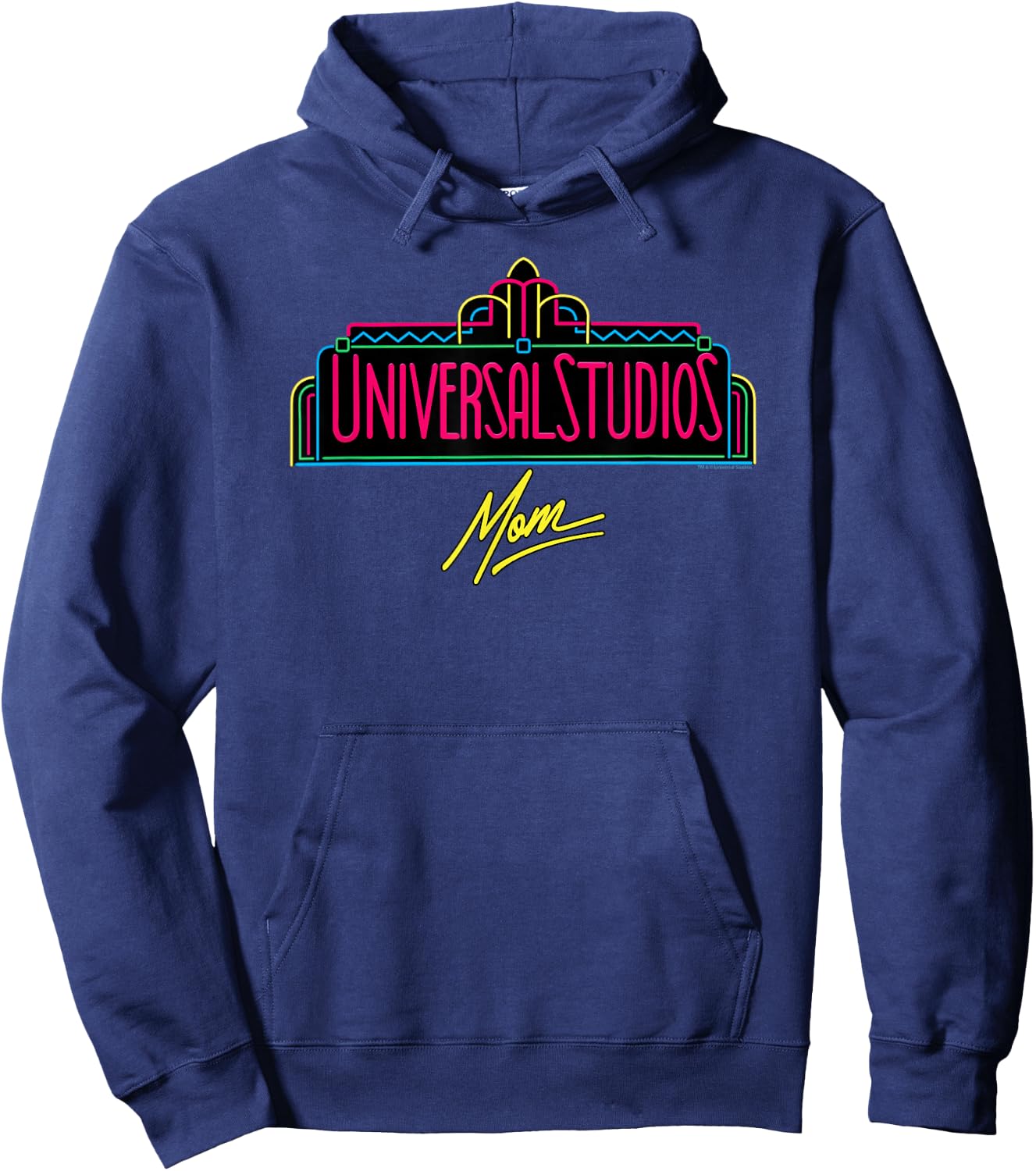 Universal Studios Marquee Mom Hoodie - Hoodie | Navy