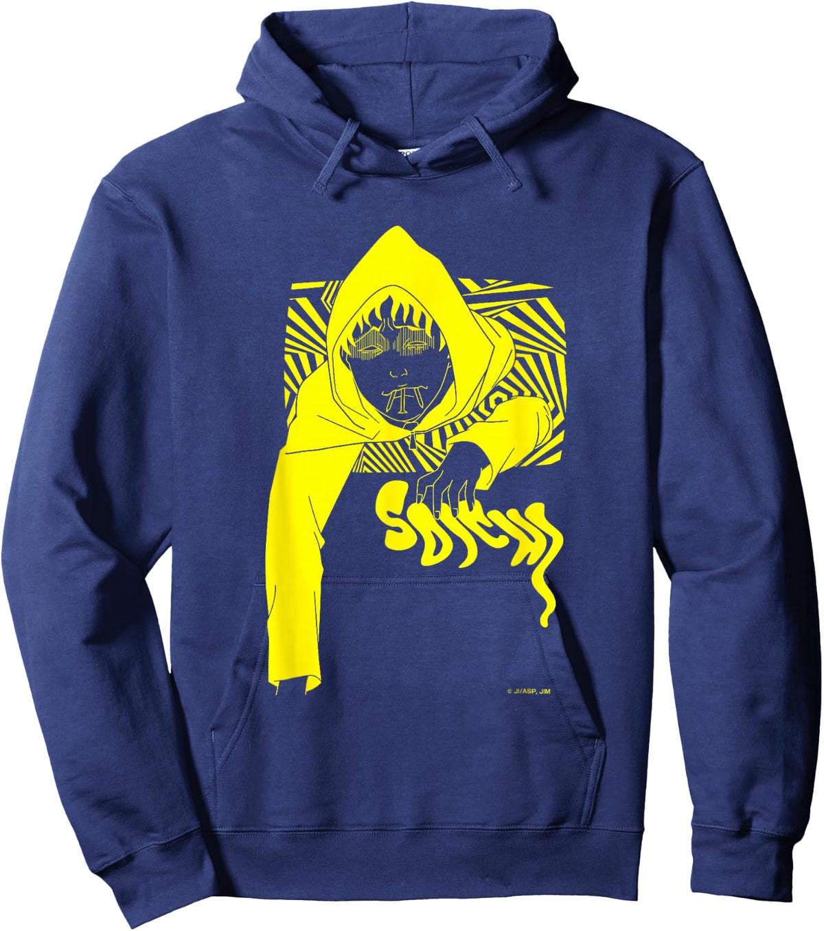 Junji Ito "Maniac" Soichi ver. Hoodie - Hoodie | Navy