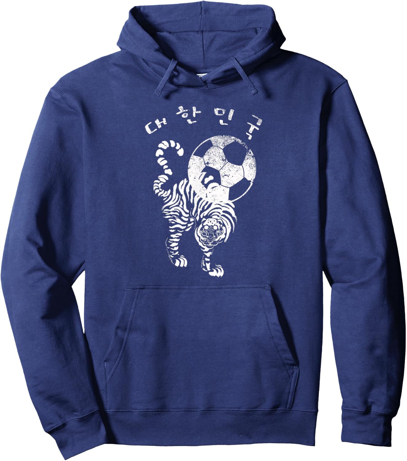 Korean Soccer for red World Team Hoodie - Hoodie | Navy