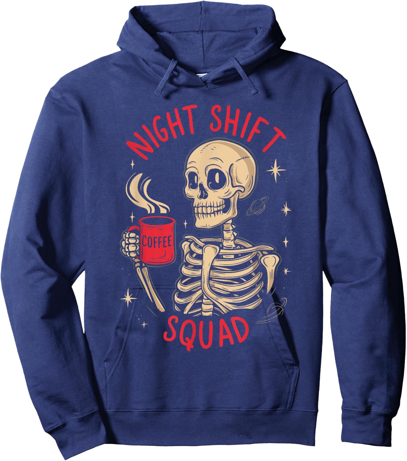 Night Shift Squad Hoodie - Hoodie | Navy