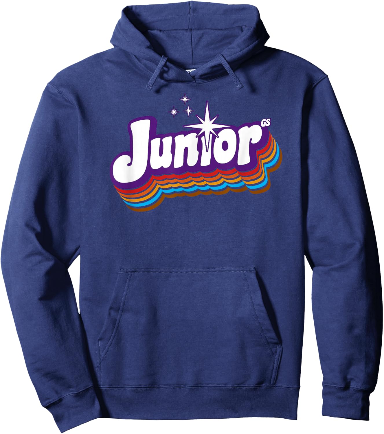 Girls Junior retro troop | Scouting Hoodie - Hoodie | Navy