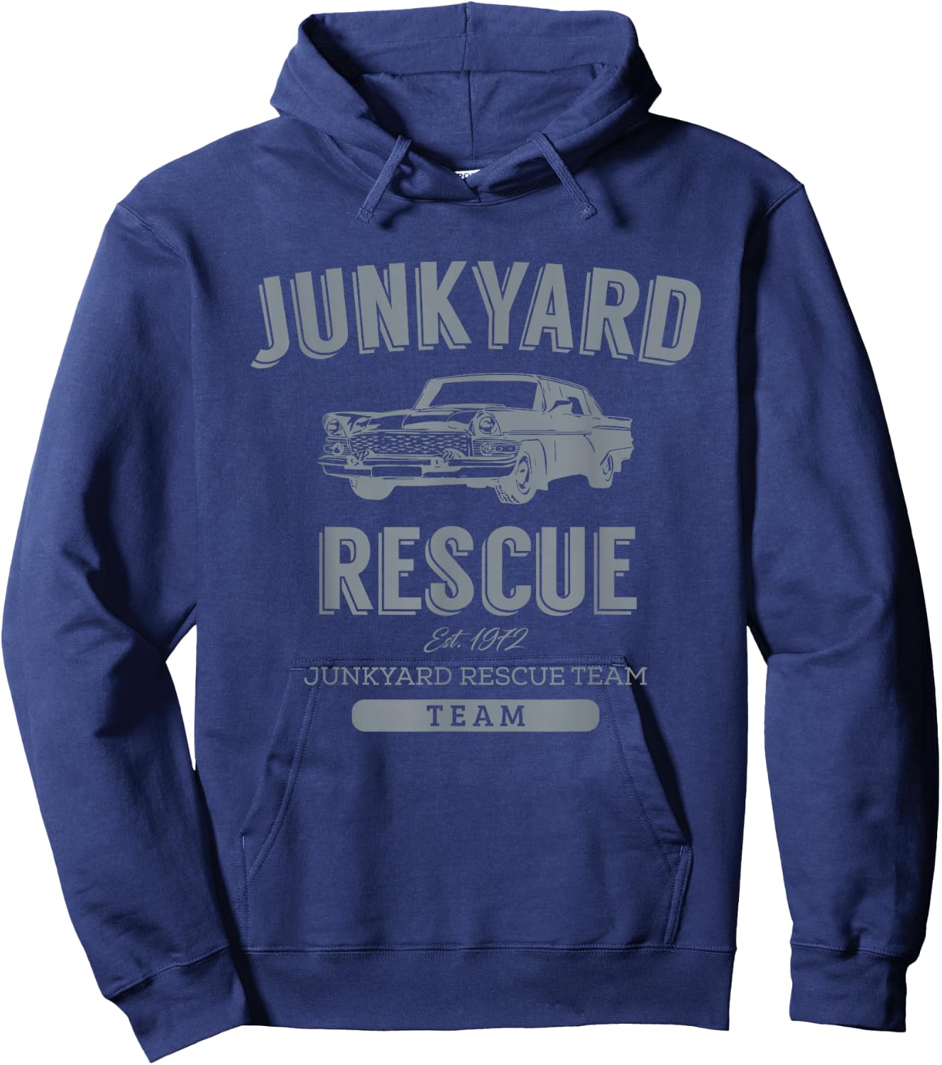 The Junkyard Rescue Team Hoodie - Hoodie | Navy