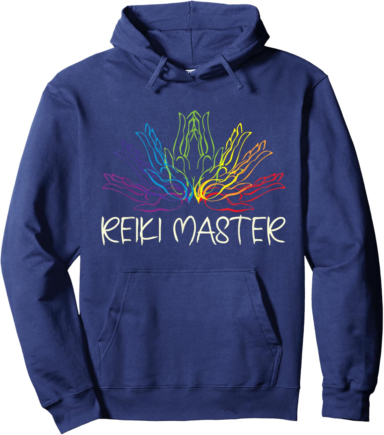 Spiritual Living Energy Healer Reiki Master Hoodie - Hoodie | Navy