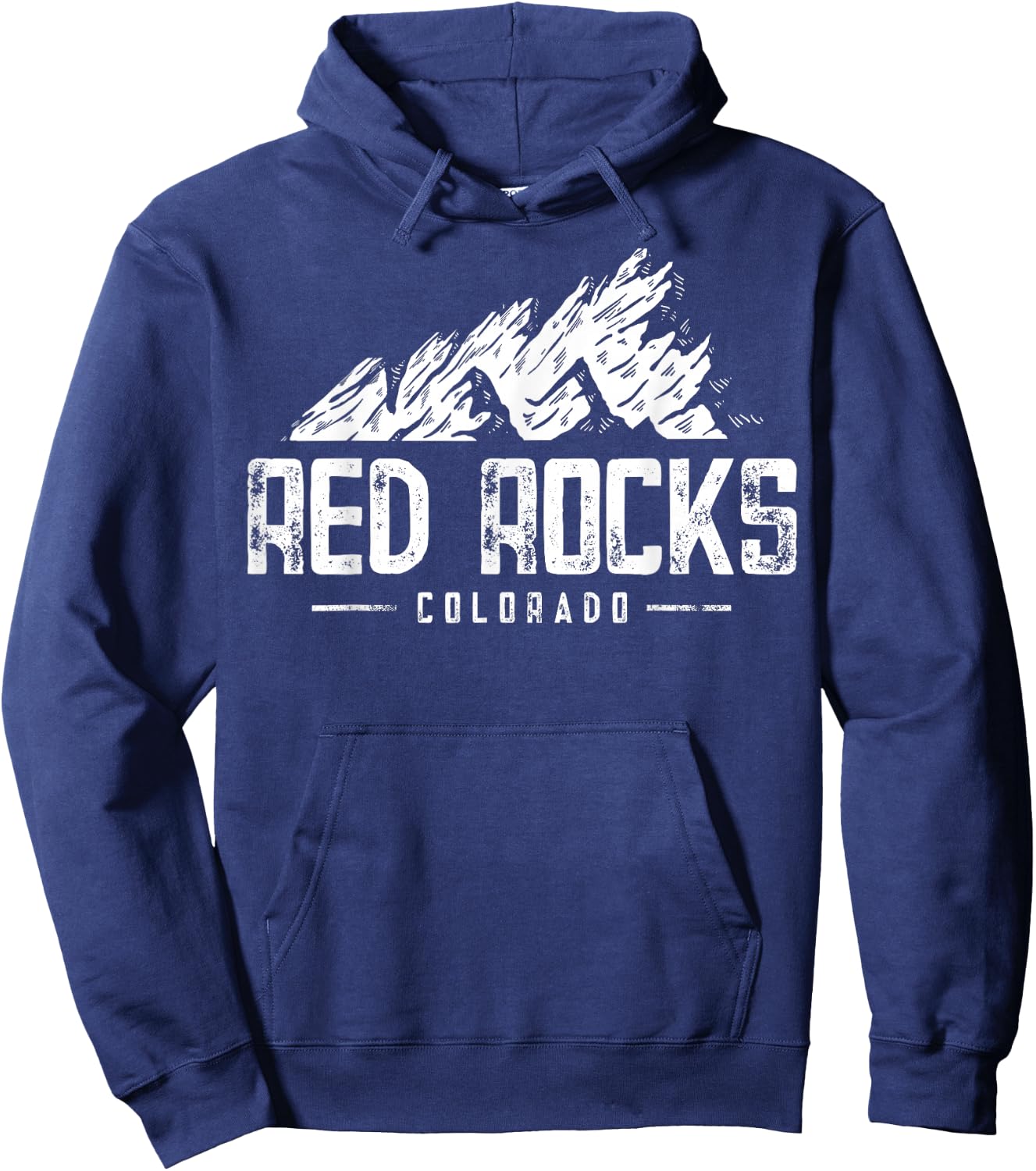 Red Rocks - Morrison Colorado - Visit Red Rocks Hoodie - Hoodie | Navy