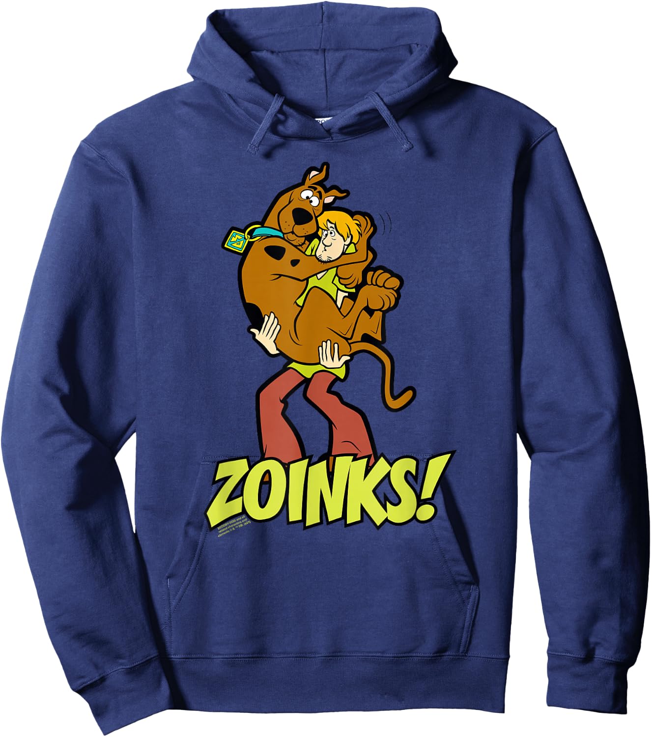 Scooby-Doo and Shaggy Zoinks! Hoodie - Hoodie | Navy