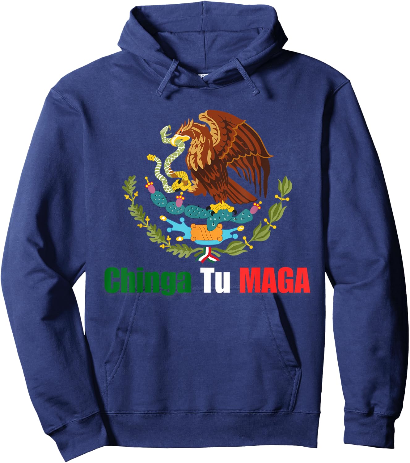 Chinga tu MAGA III Hoodie - Hoodie | Navy