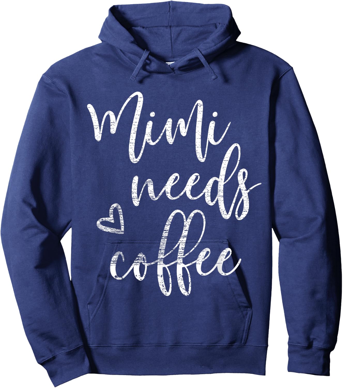 Mimi Needs Coffee Shirt Grandma Mother's Day Hoodie - Hoodie | Navy