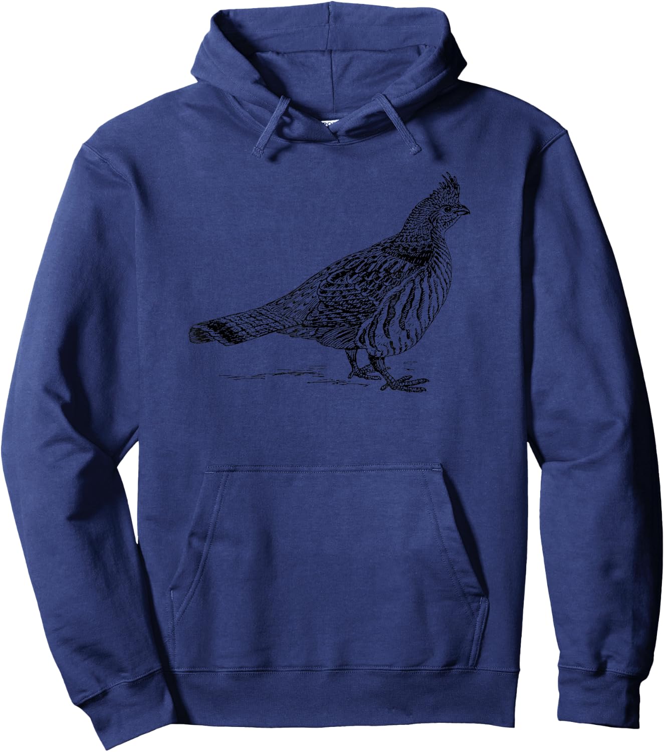 Grouse Bird Birdwatching Ornithologist Hoodie - Hoodie | Navy