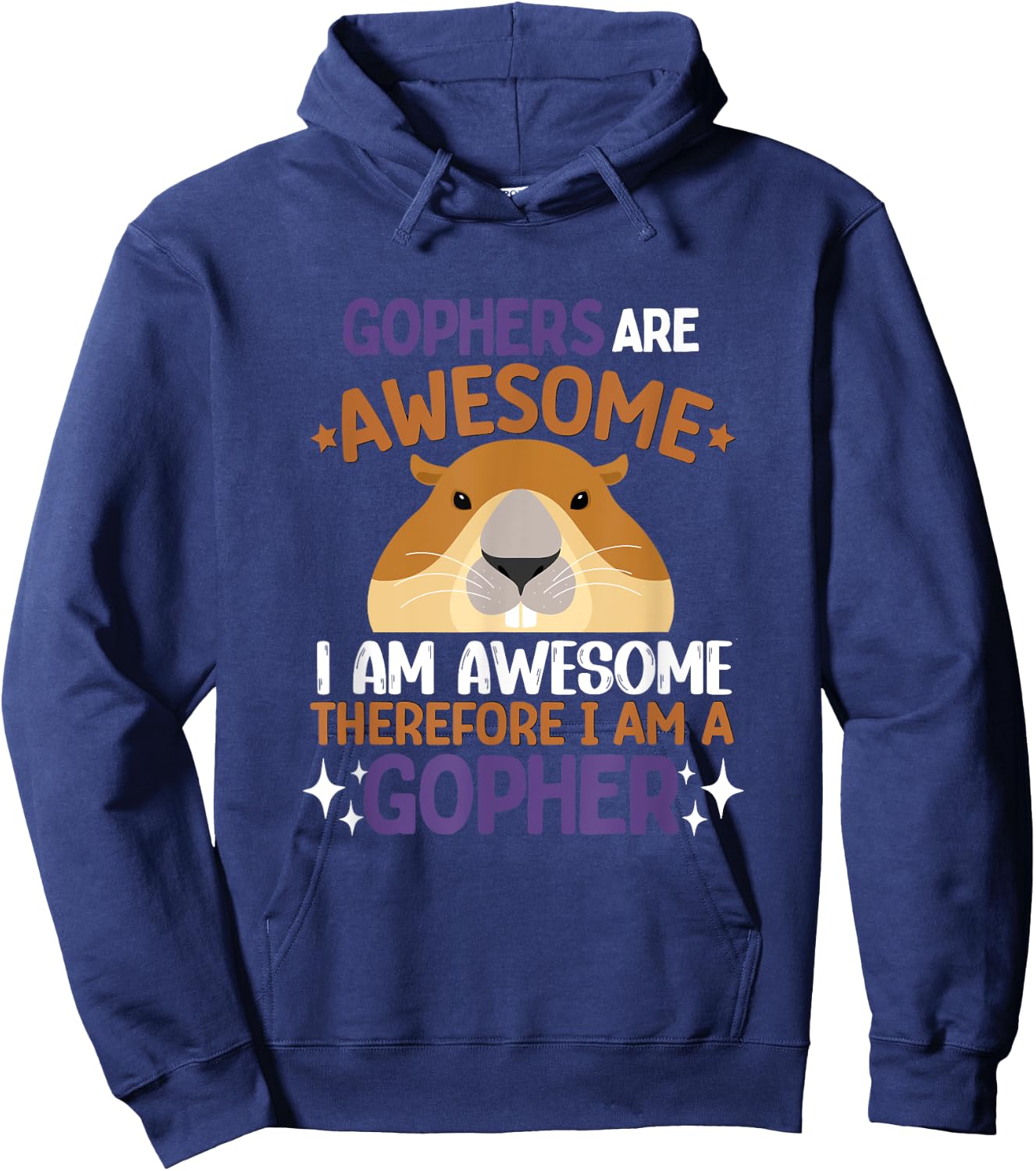 Gopher Shirt Animal Lover Gopher Lover Gophers Hoodie - Hoodie | Navy