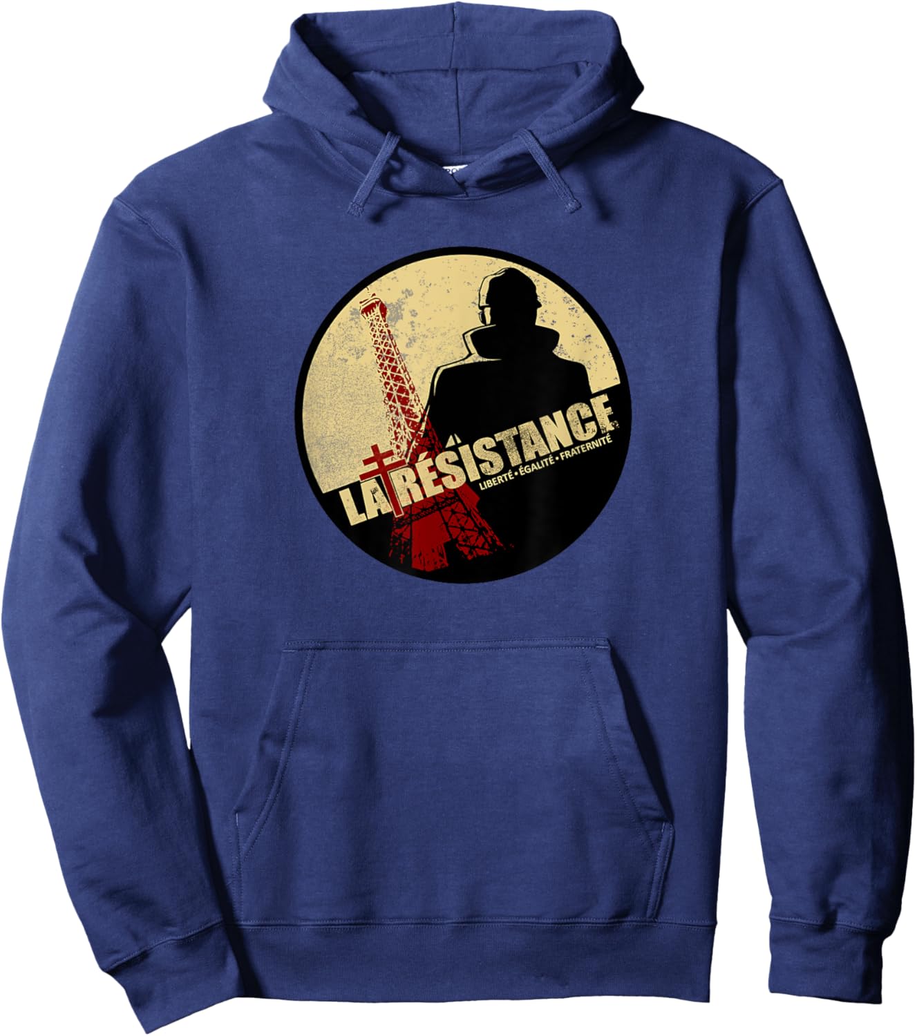 WW2 French Resistance T shirt - La Resistance Hoodie - Hoodie | Navy