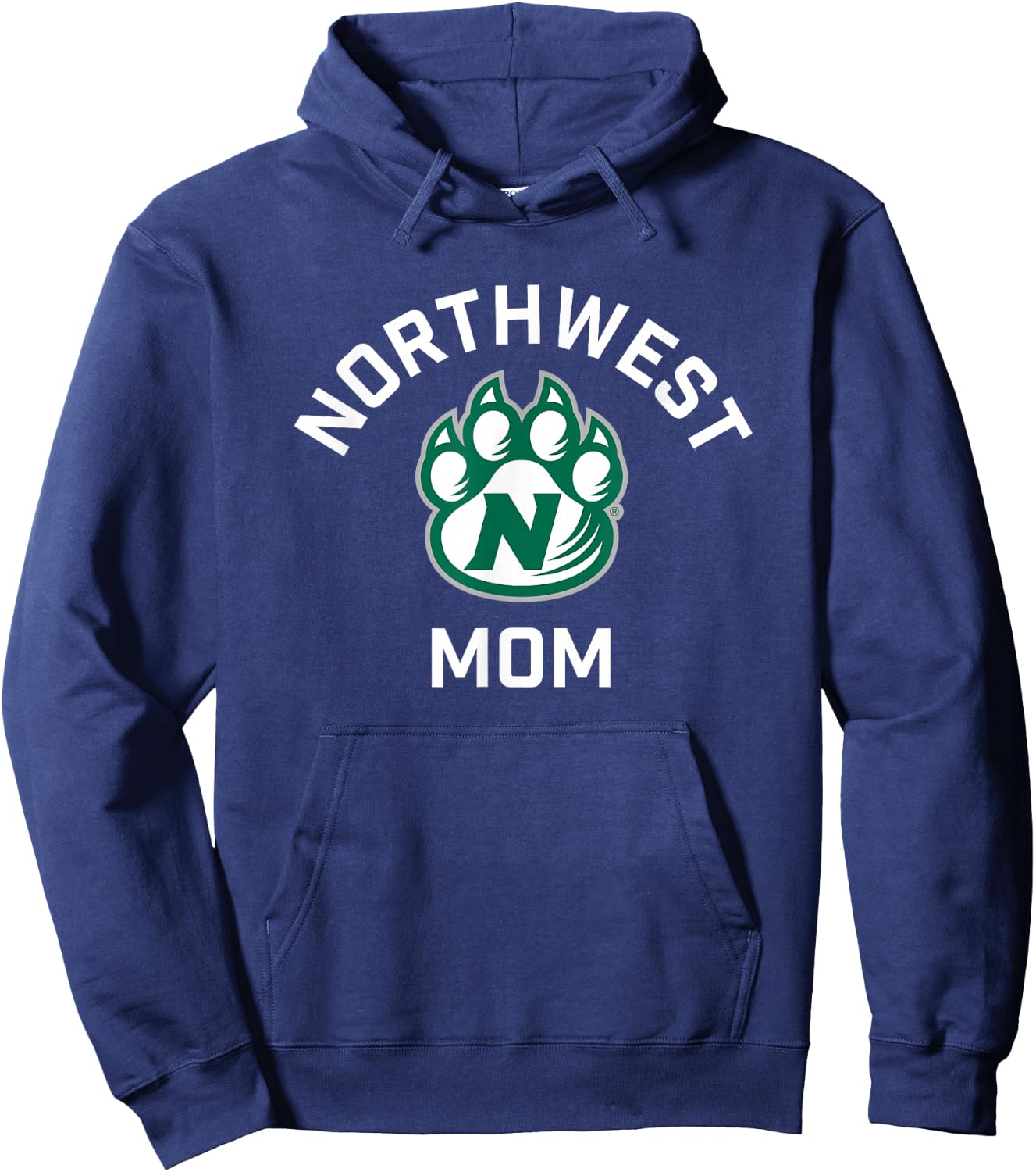 Northwest Missouri State Bearcats Arched Mom Hoodie - Hoodie | Navy