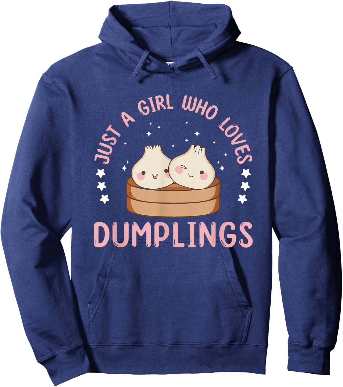 Just A Girl Who Loves Dumplings Dim Sum Hoodie - Hoodie | Navy