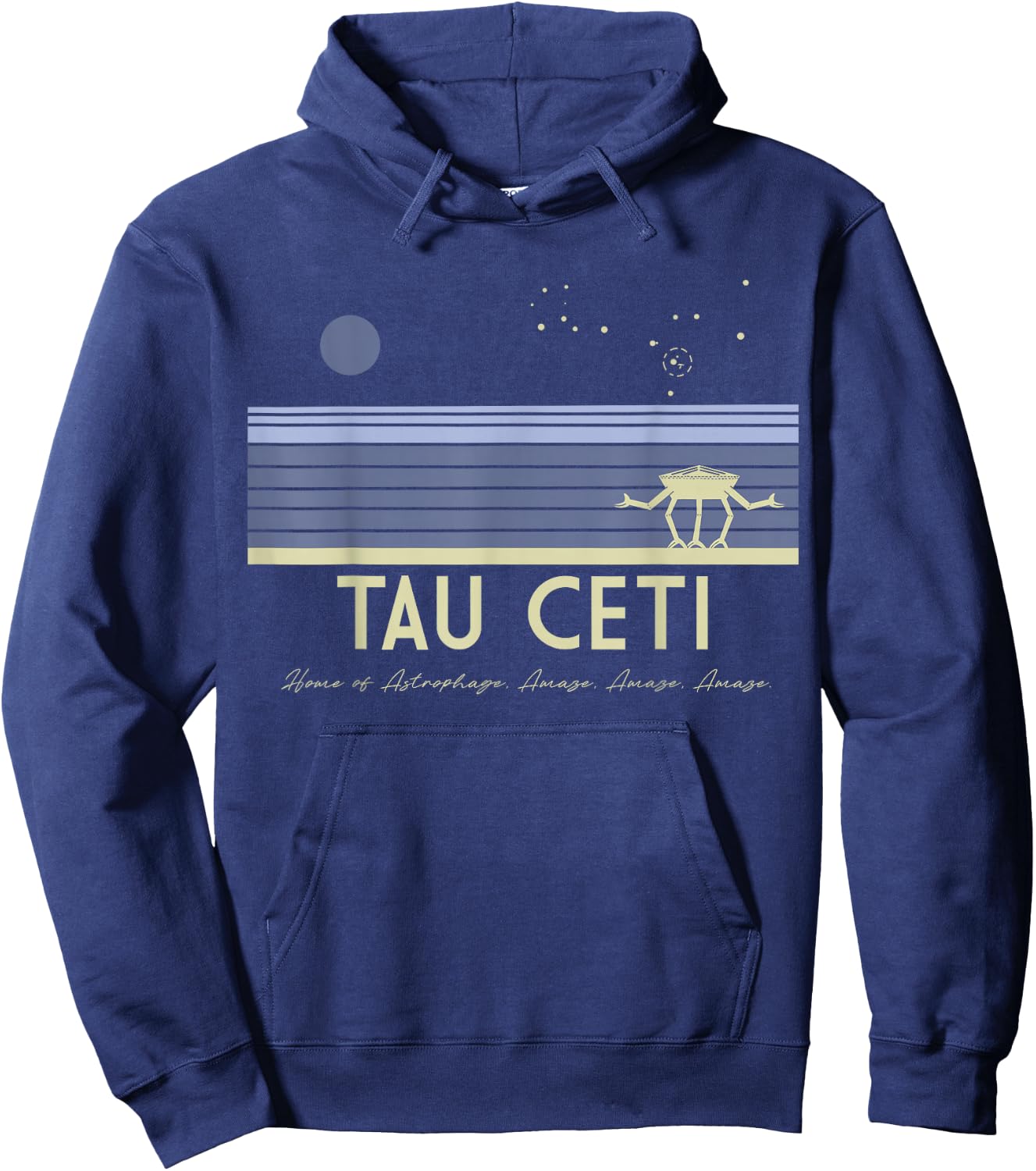 Project Hail Mary, Tau Ceti Hoodie - Hoodie | Navy