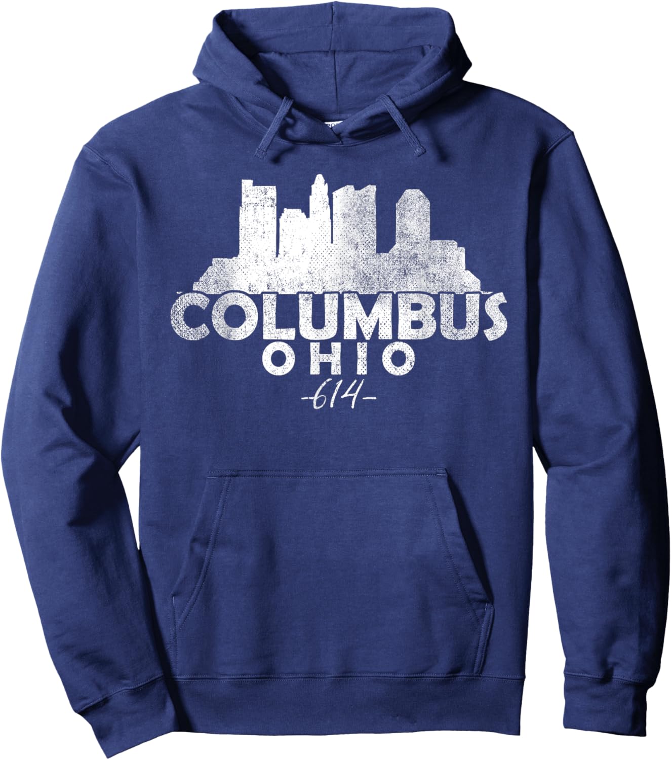 Columbus Ohio OH | skyline Hoodie - Hoodie | Navy