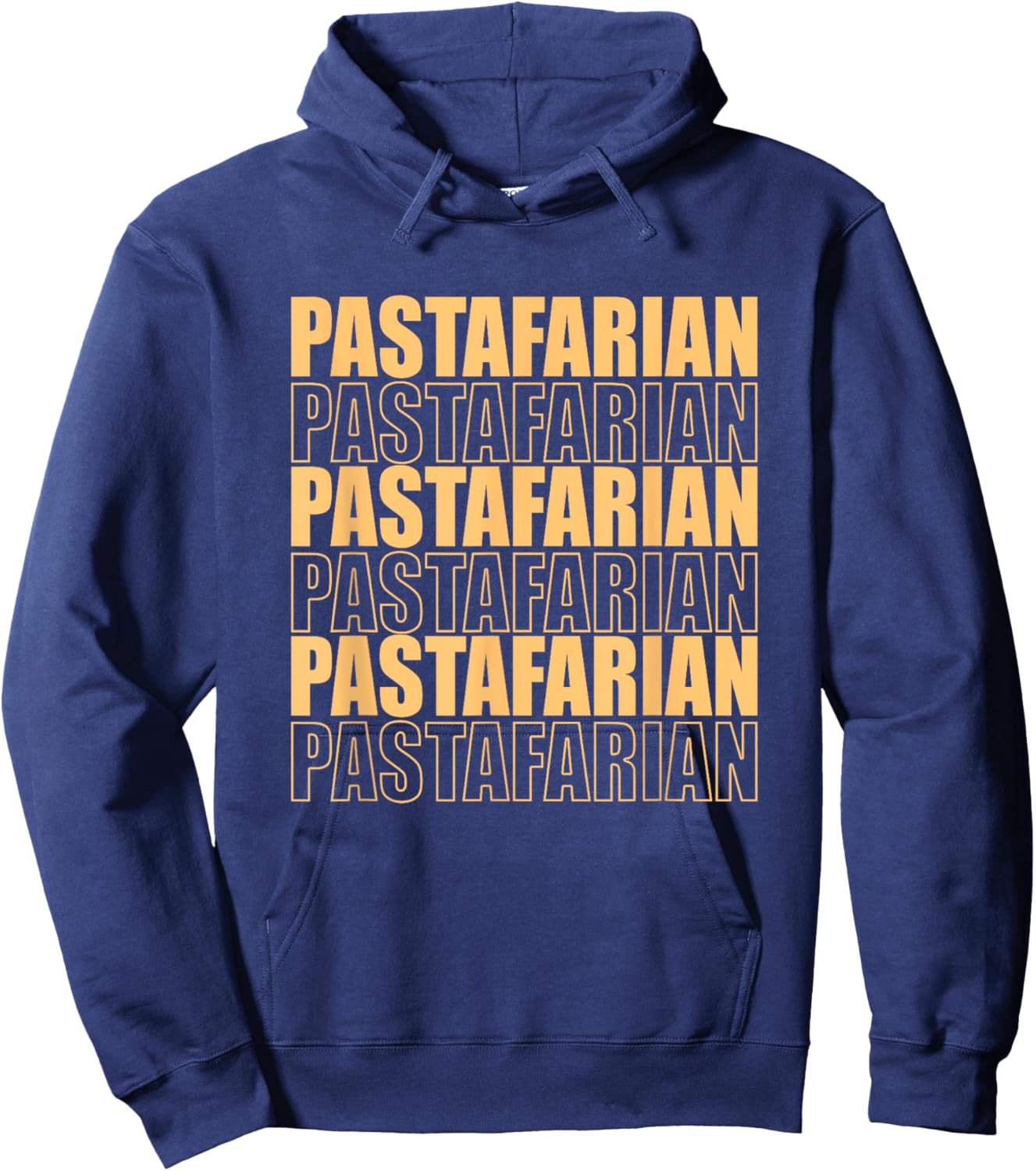 Flying Spaghetti Monster FSM Pastafarian Hoodie - Hoodie | Navy