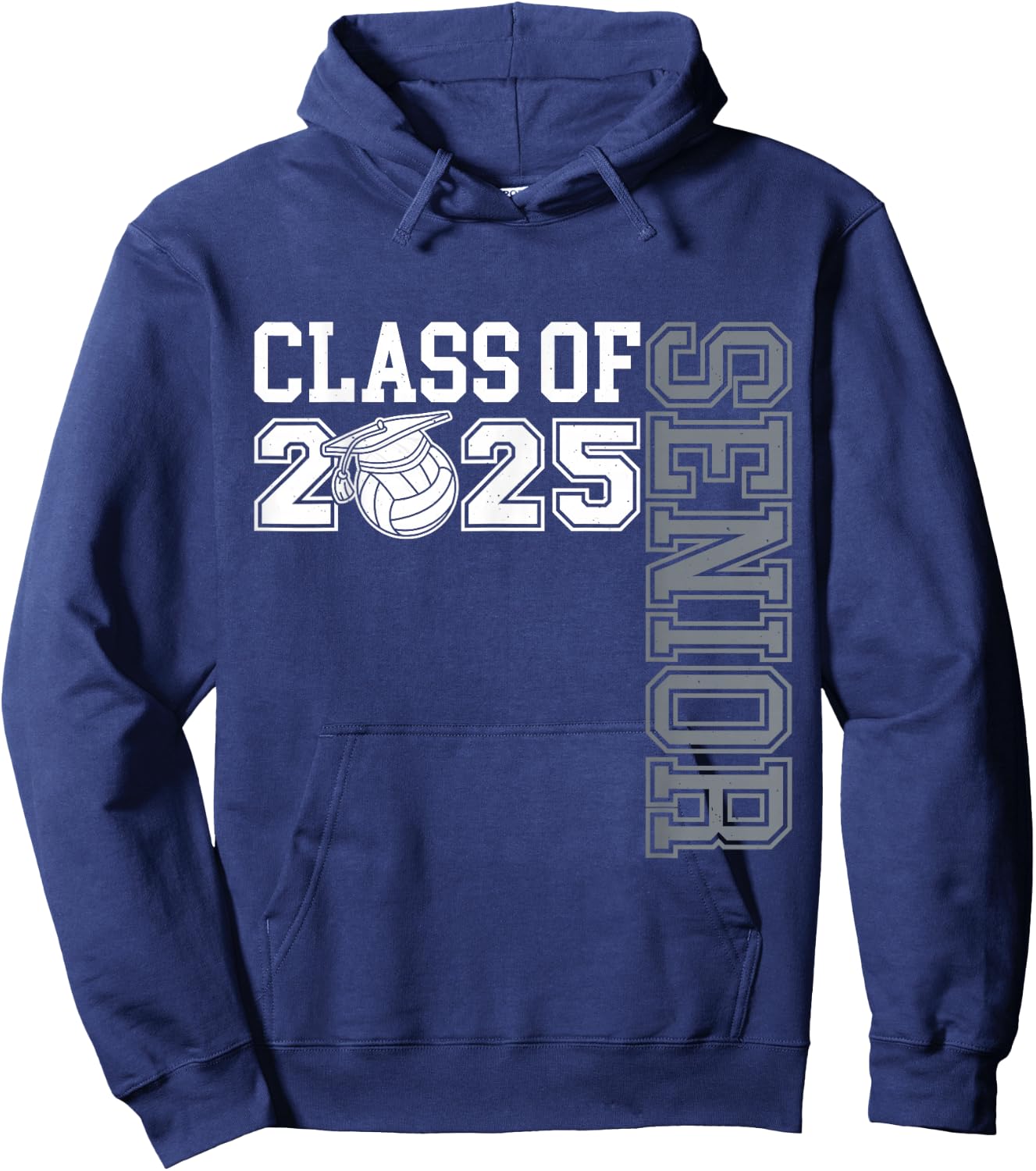 Class of 2025 Volleyball Senior Night Hoodie - Hoodie | Navy
