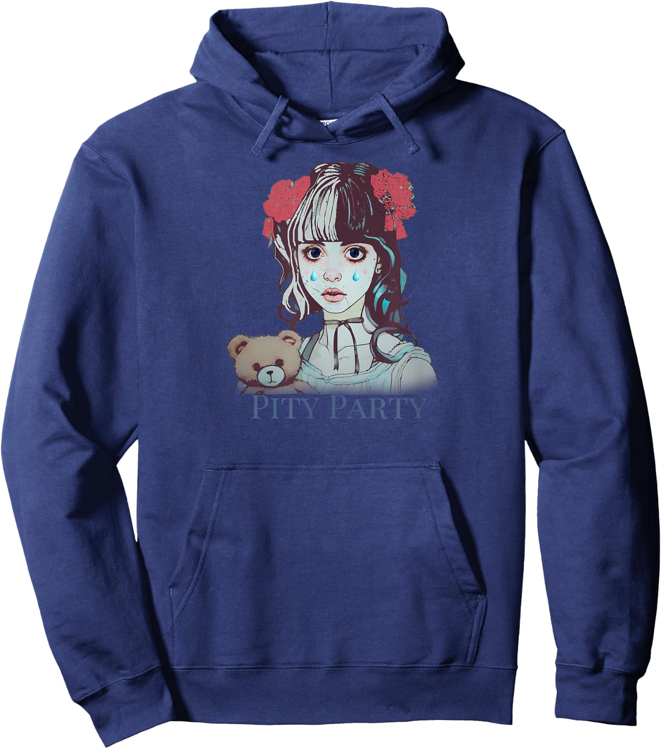 Cry Baby, Pity Party Hoodie - Hoodie | Navy
