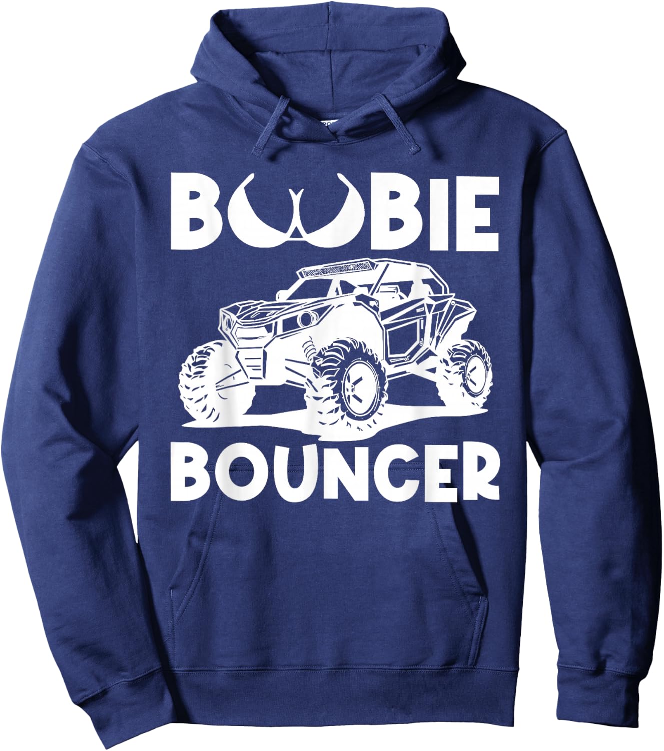 Boobie Bouncer UTV Side By Side SXS Off Road Hoodie - Hoodie | Navy