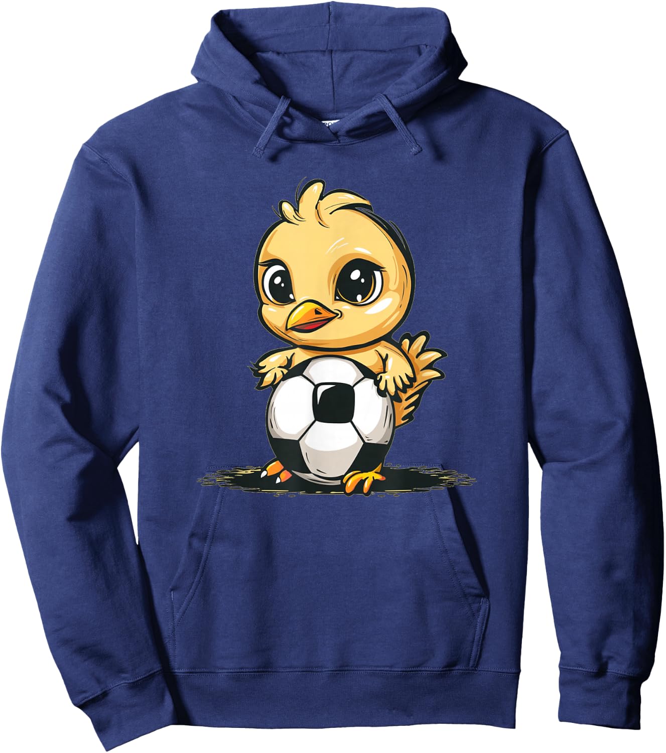 Happy Soccer Chick Costume Hoodie - Hoodie | Navy