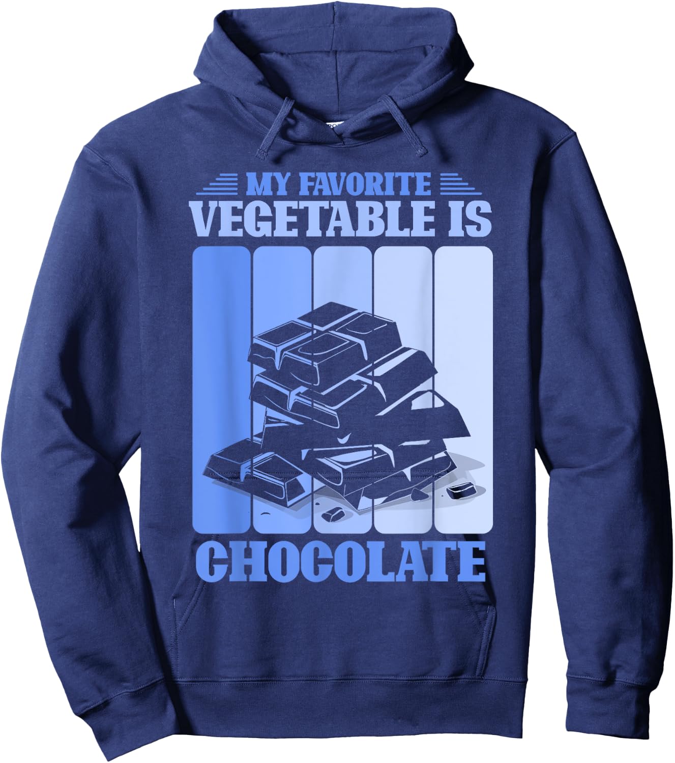 Quote Chocolate Milk Chocolate Lover Hoodie - Hoodie | Navy