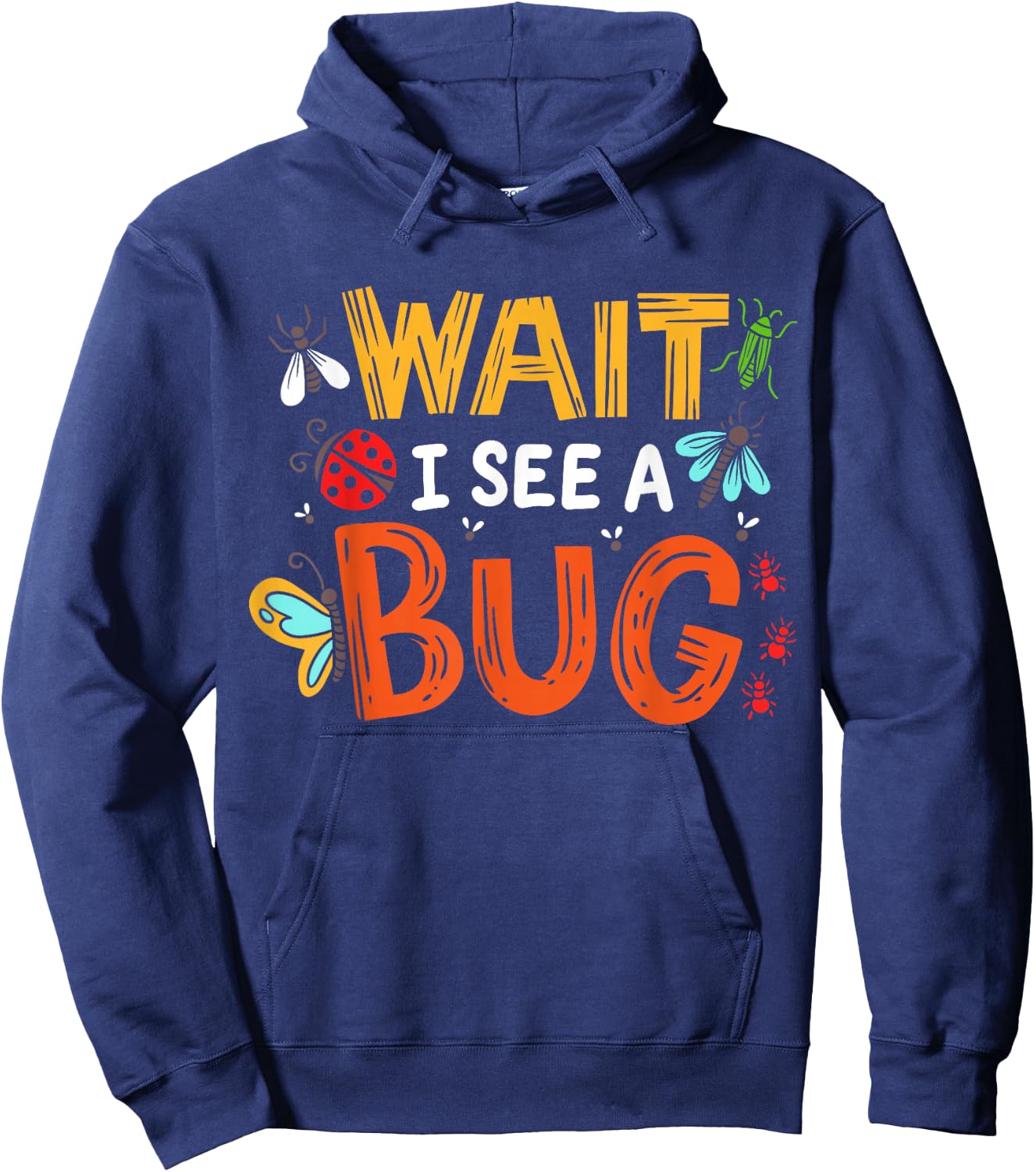 Bug Insect for Entomologists and Bug Lovers Hoodie - Hoodie | Navy
