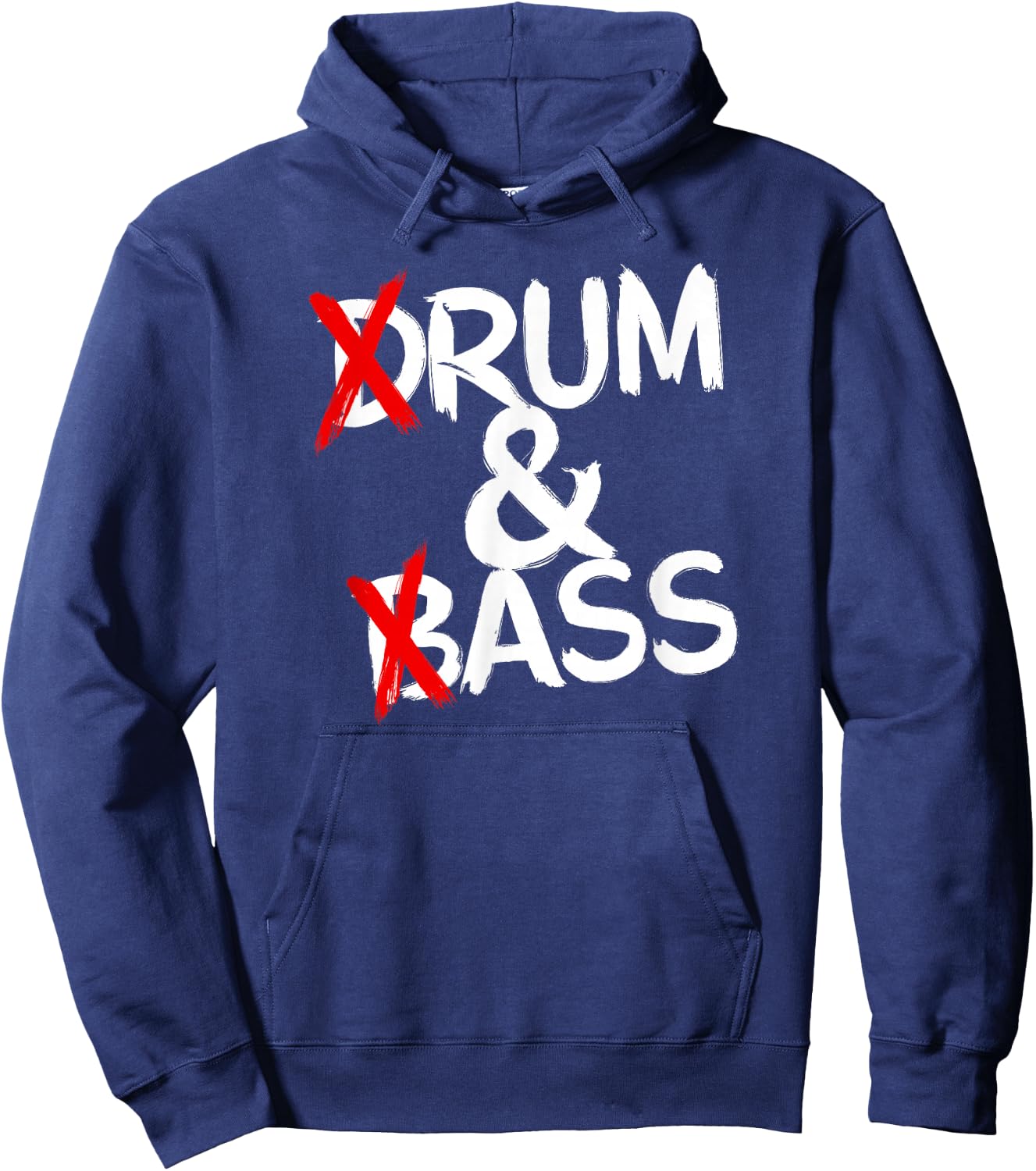 Drum And Bass Rum & Ass Hoodie - Hoodie | Navy