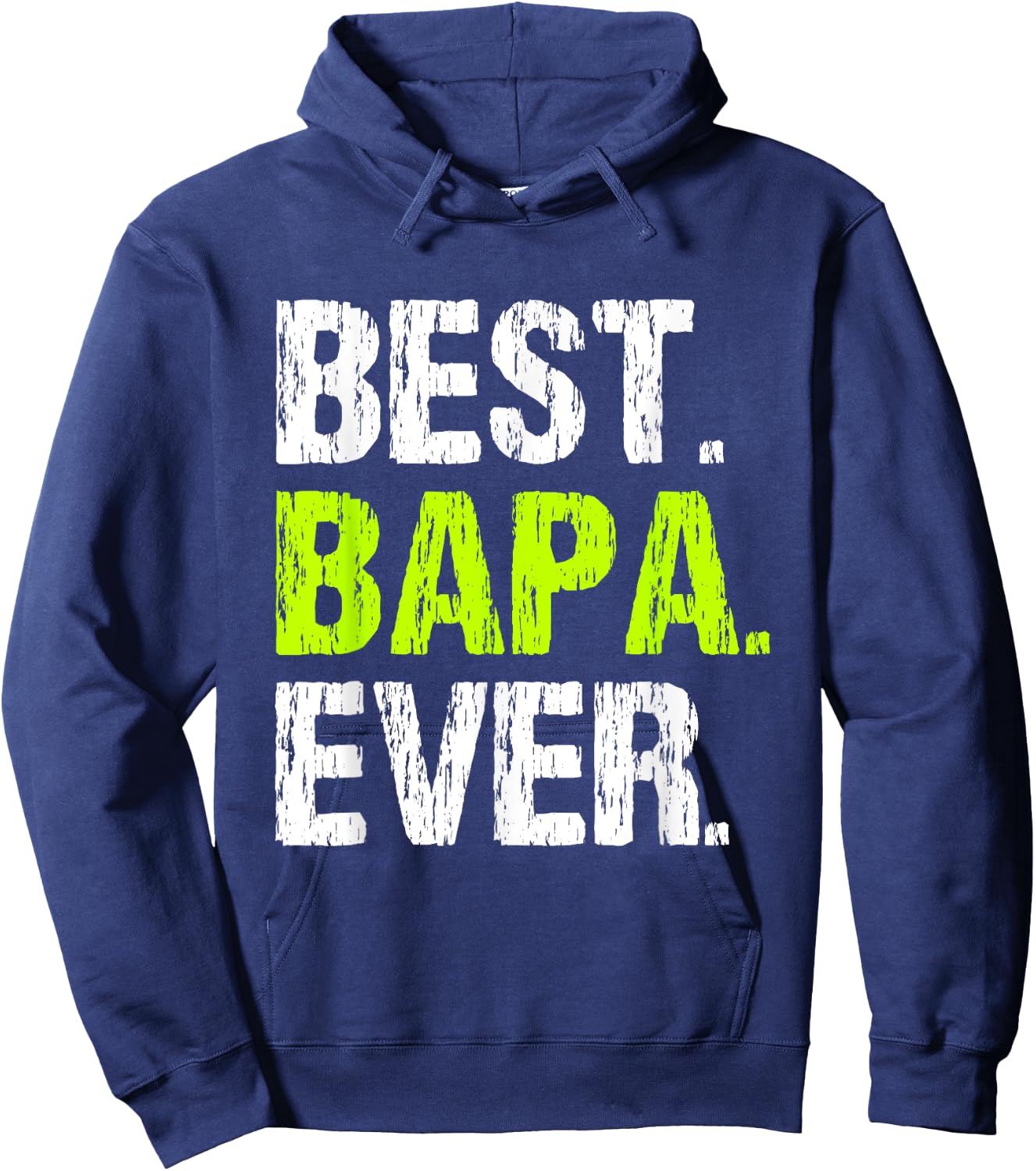 Family Cool Funny Best Bapa Ever Hoodie - Hoodie | Navy