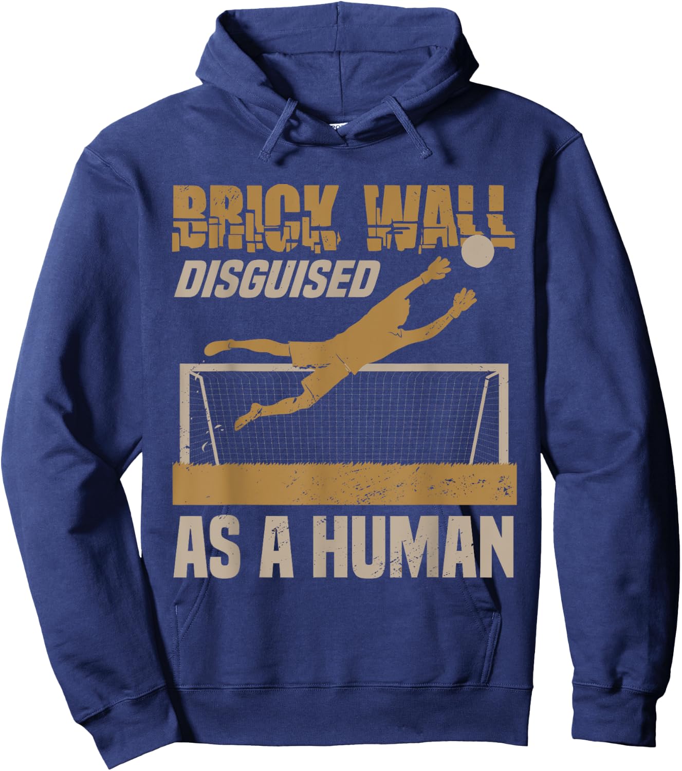 Goaltender Soccer Goalie Goalkeeper Hoodie - Hoodie | Navy